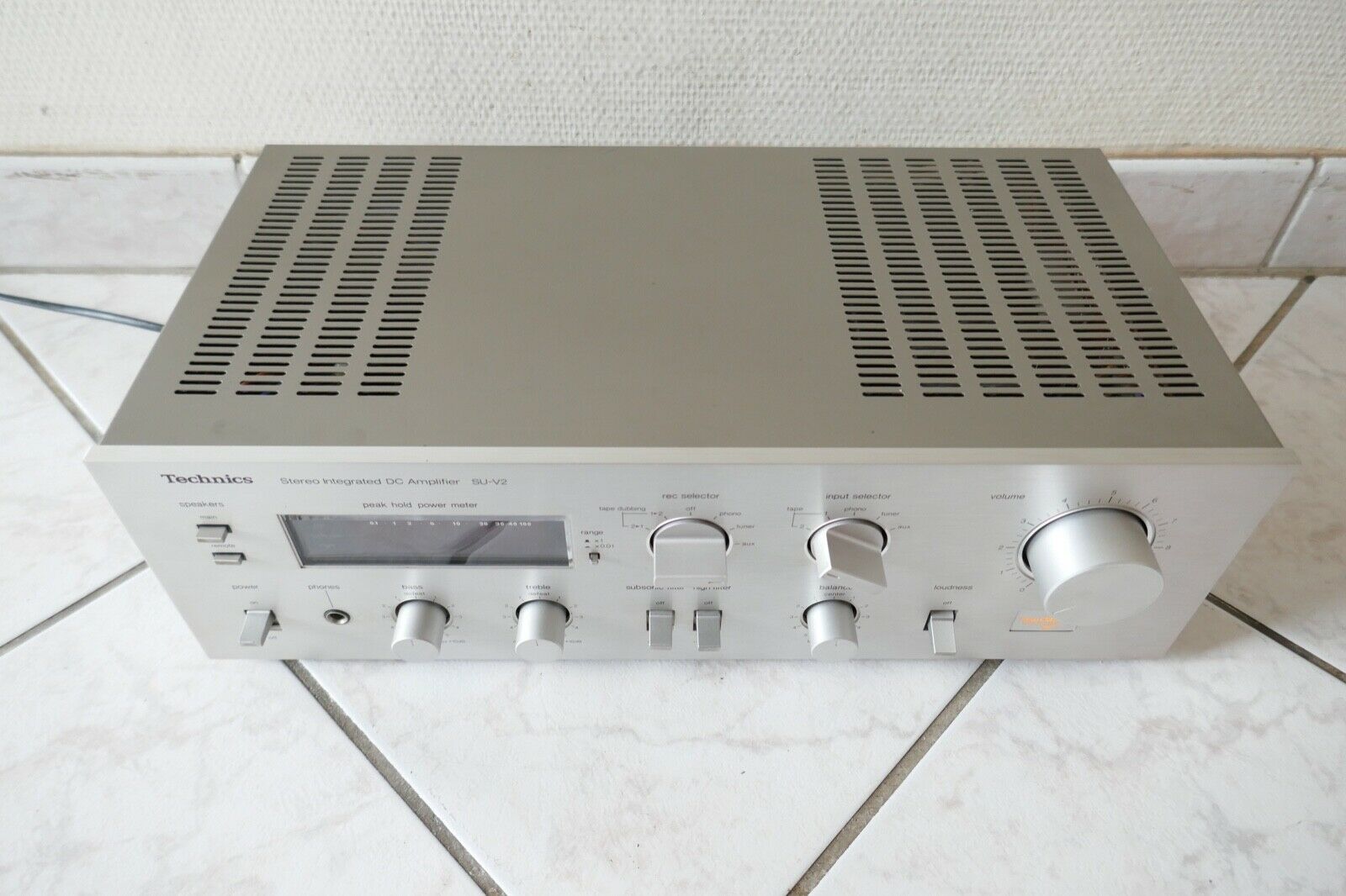 amplificateur amplifier technics SU-V2 vintage occasion