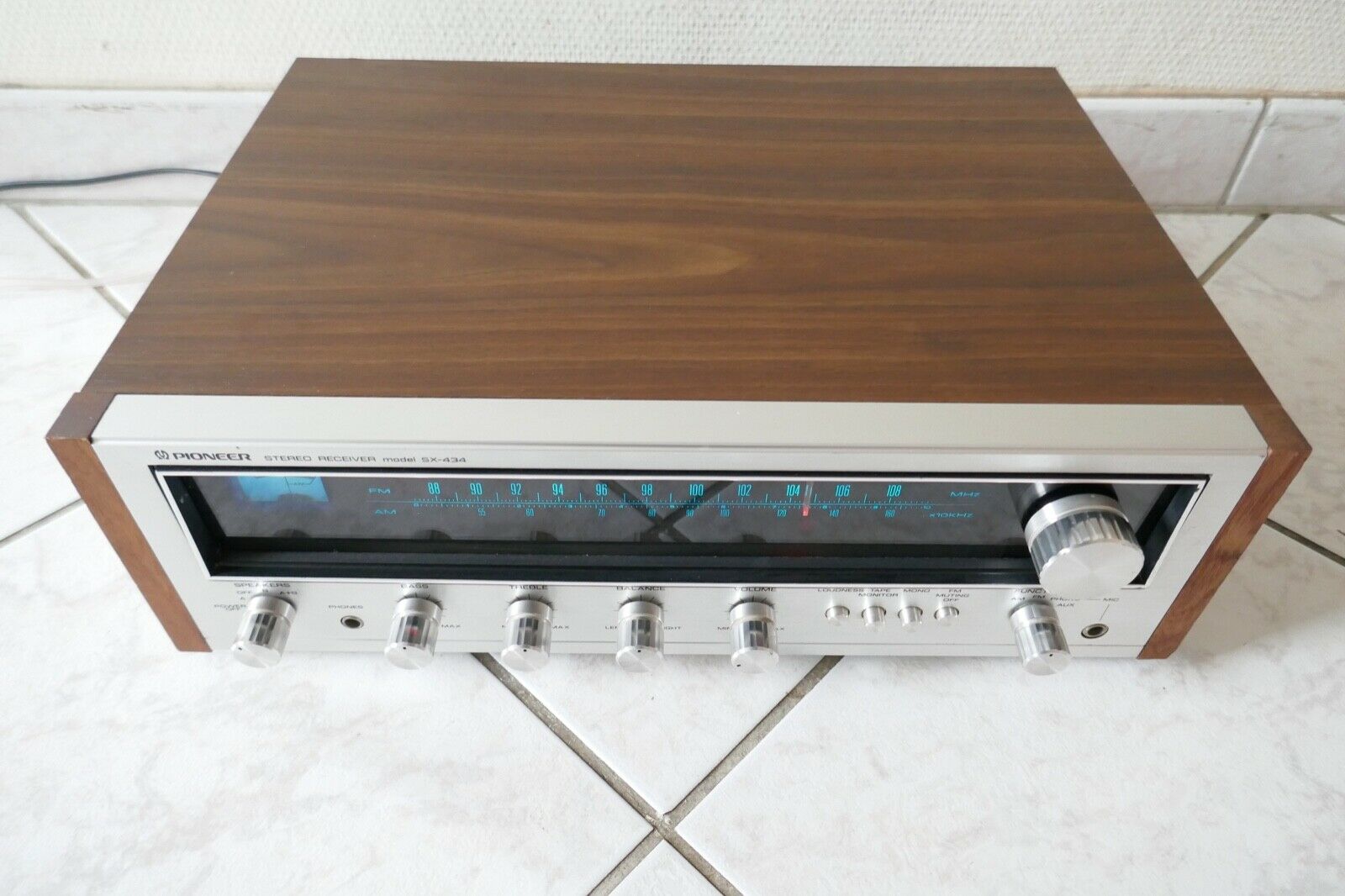 amplificateur amplifier pioneer sx-434 vintage occasion