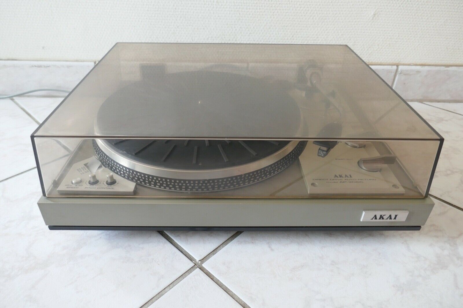 platine vinyle turntable akai AP-206C vintage occasion