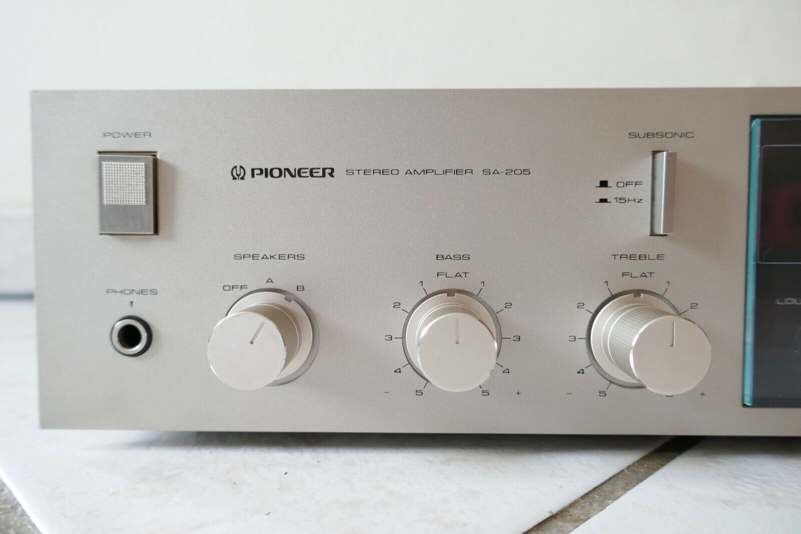 amplificateur amplifier pioneer SA-205 vintage occasion