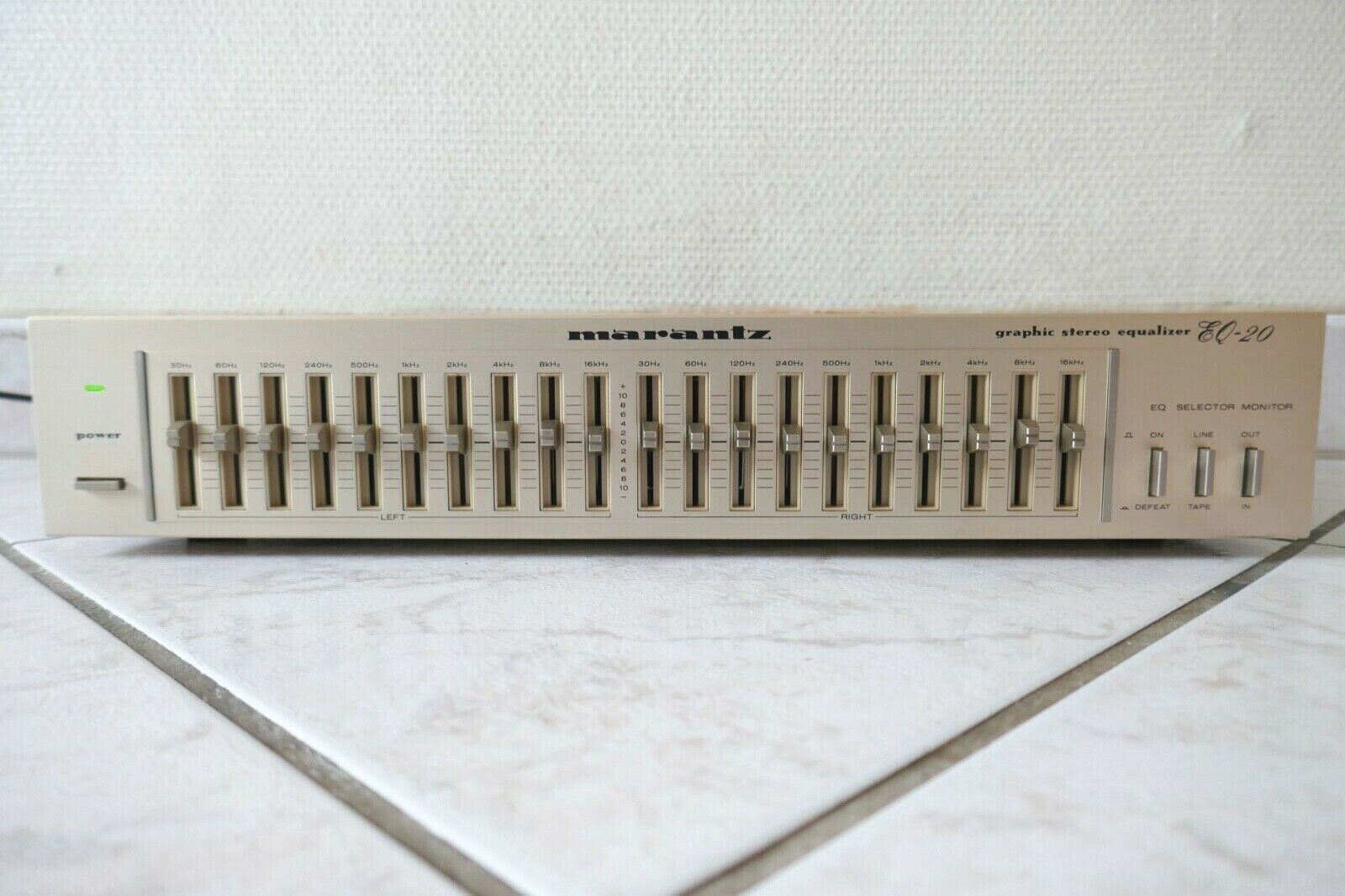 equaliseur equalizer vintage marantz eq-20