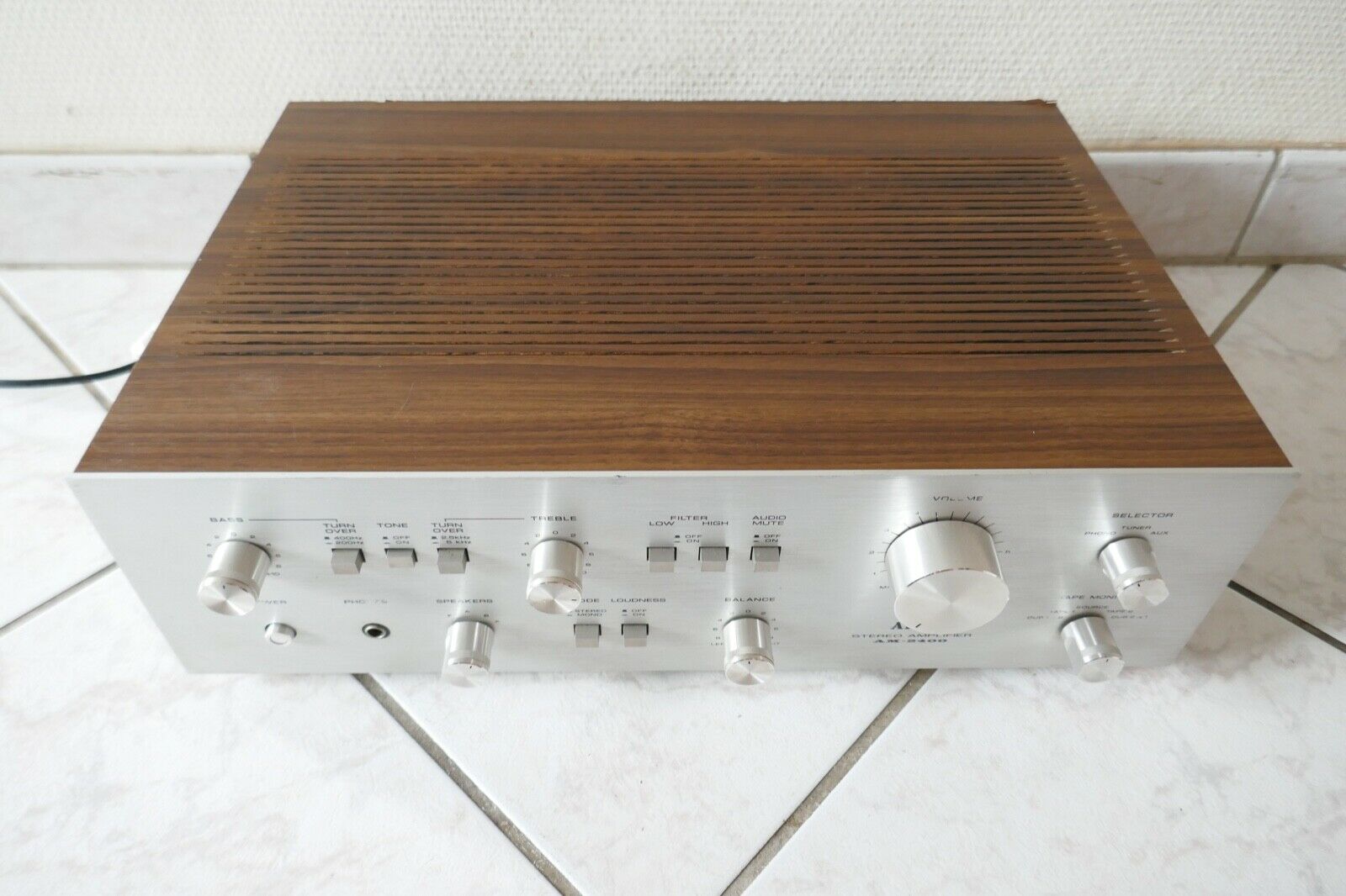 amplificateur amplifier akai AM-2400 vintage occasion