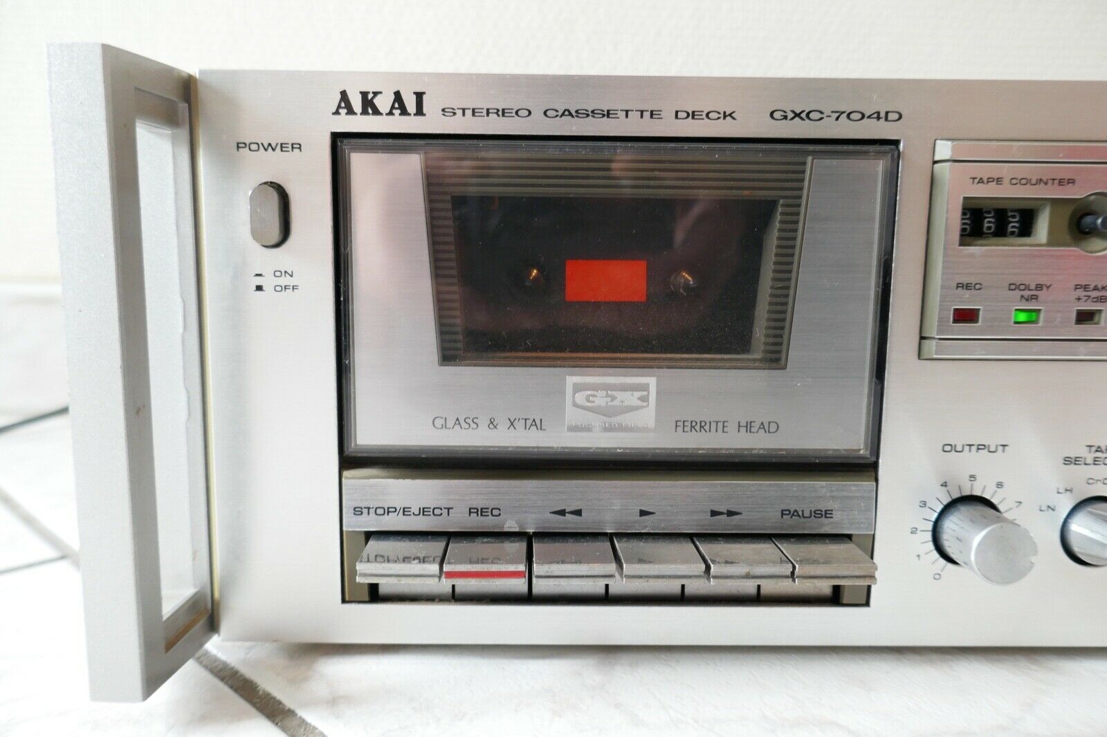 lecteur cassette tape deck akai GXC-704D vintage occasion