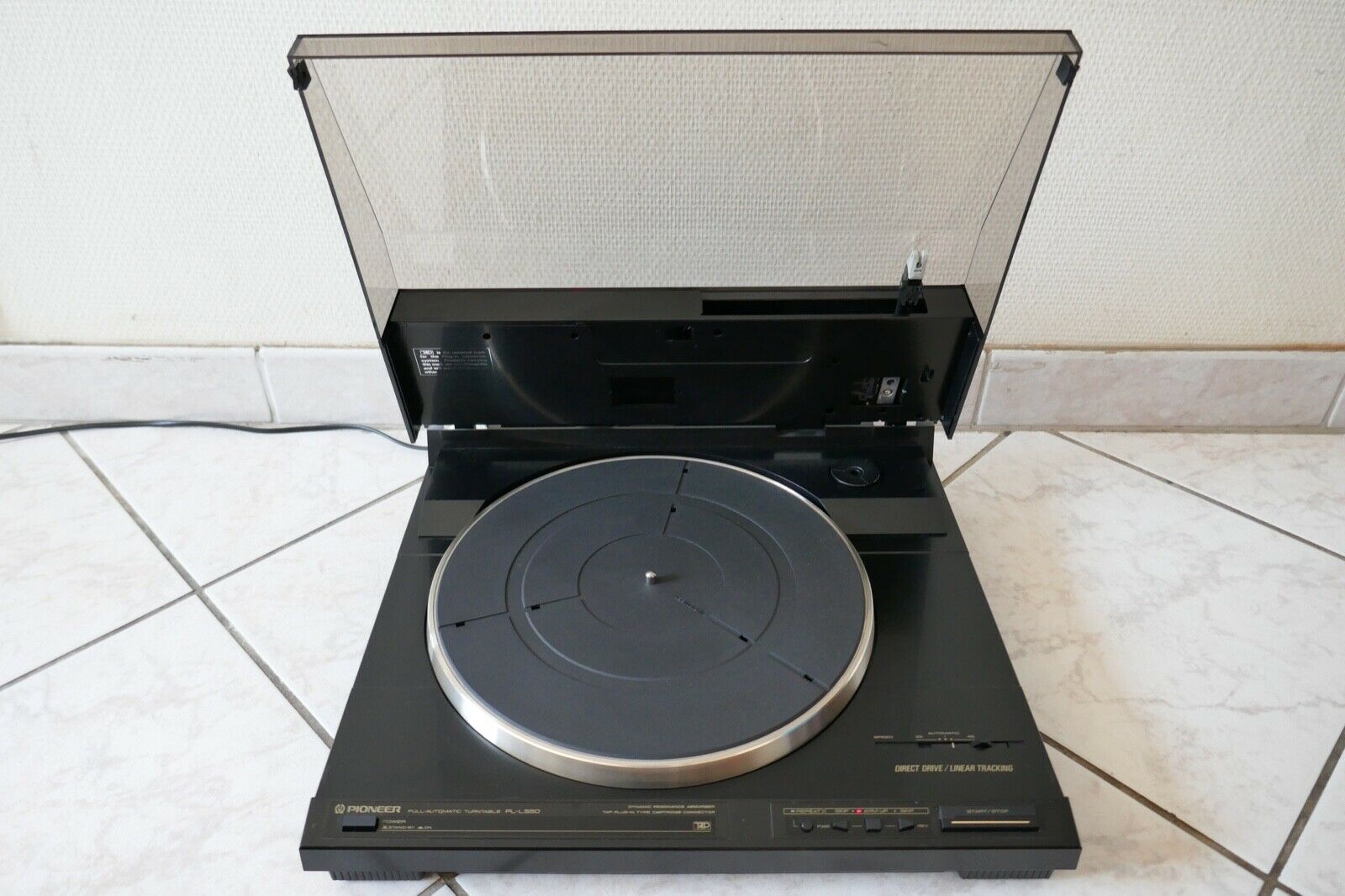 platine vinyle turntable pioneer PL-L550 vintage occasion