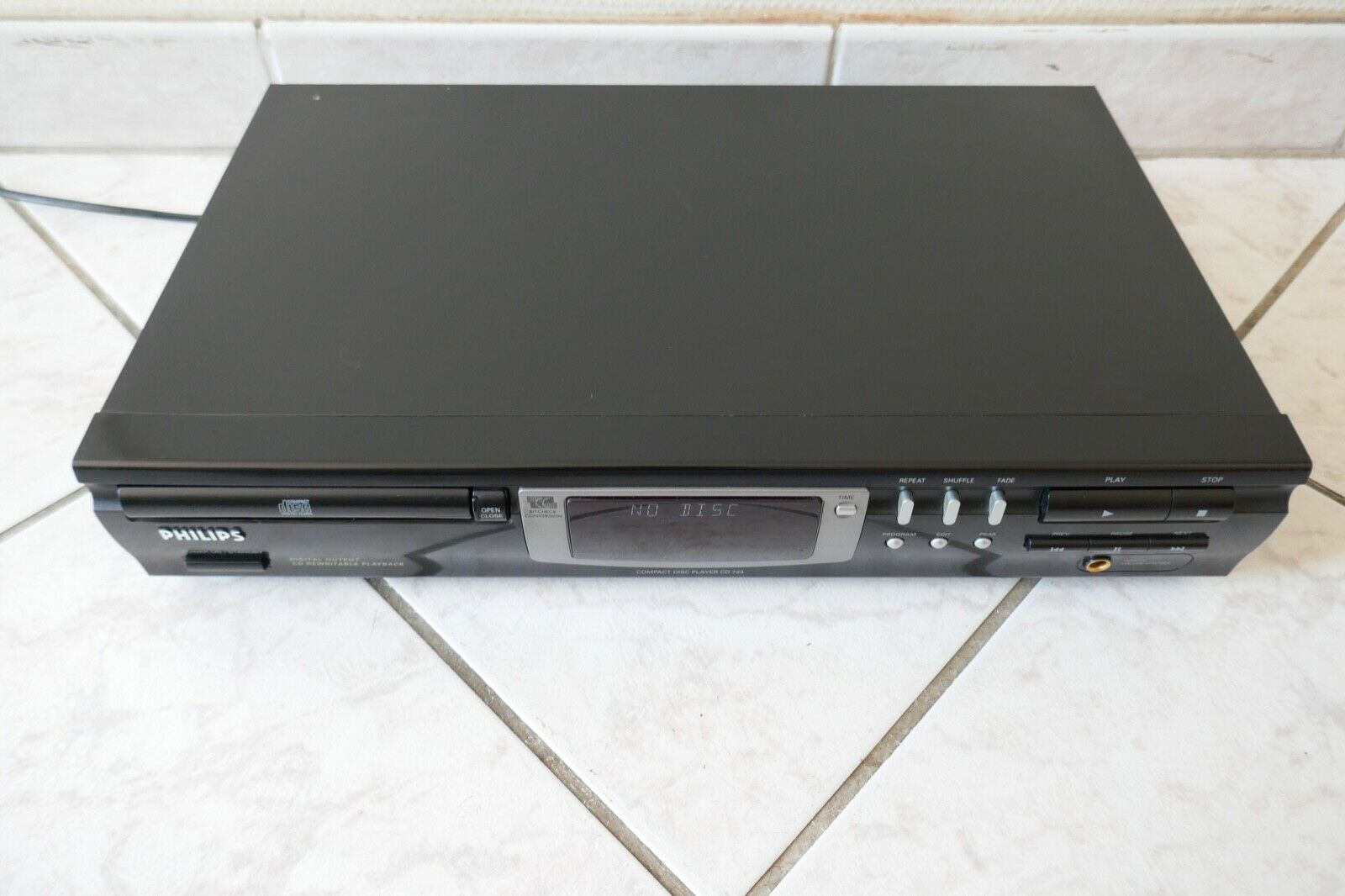 lecteur compact disc philips cd 723 vintage occasion