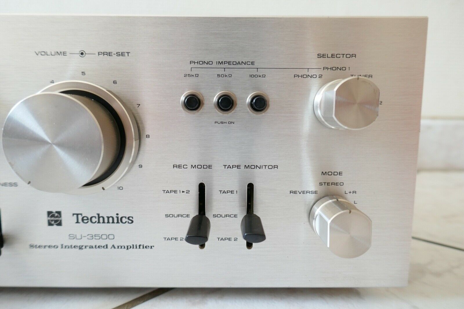 amplificateur amplifier technics su-3500 vintage occasion