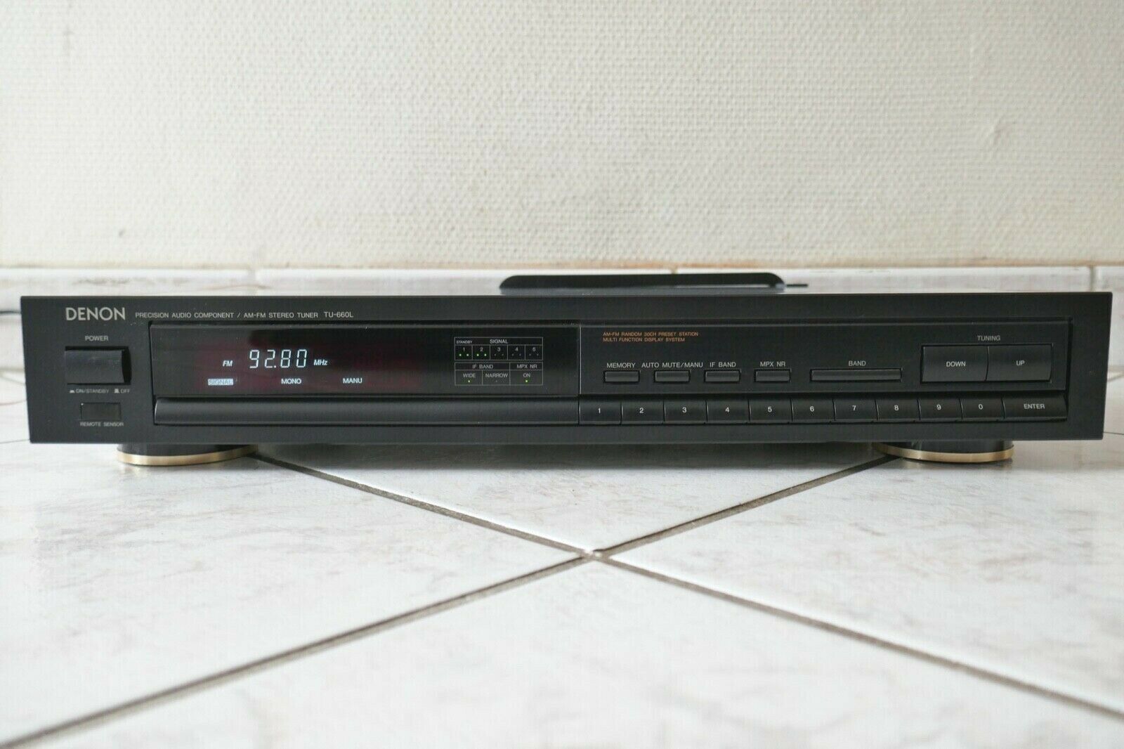 tuner radio denon TU-660L vintage occasion