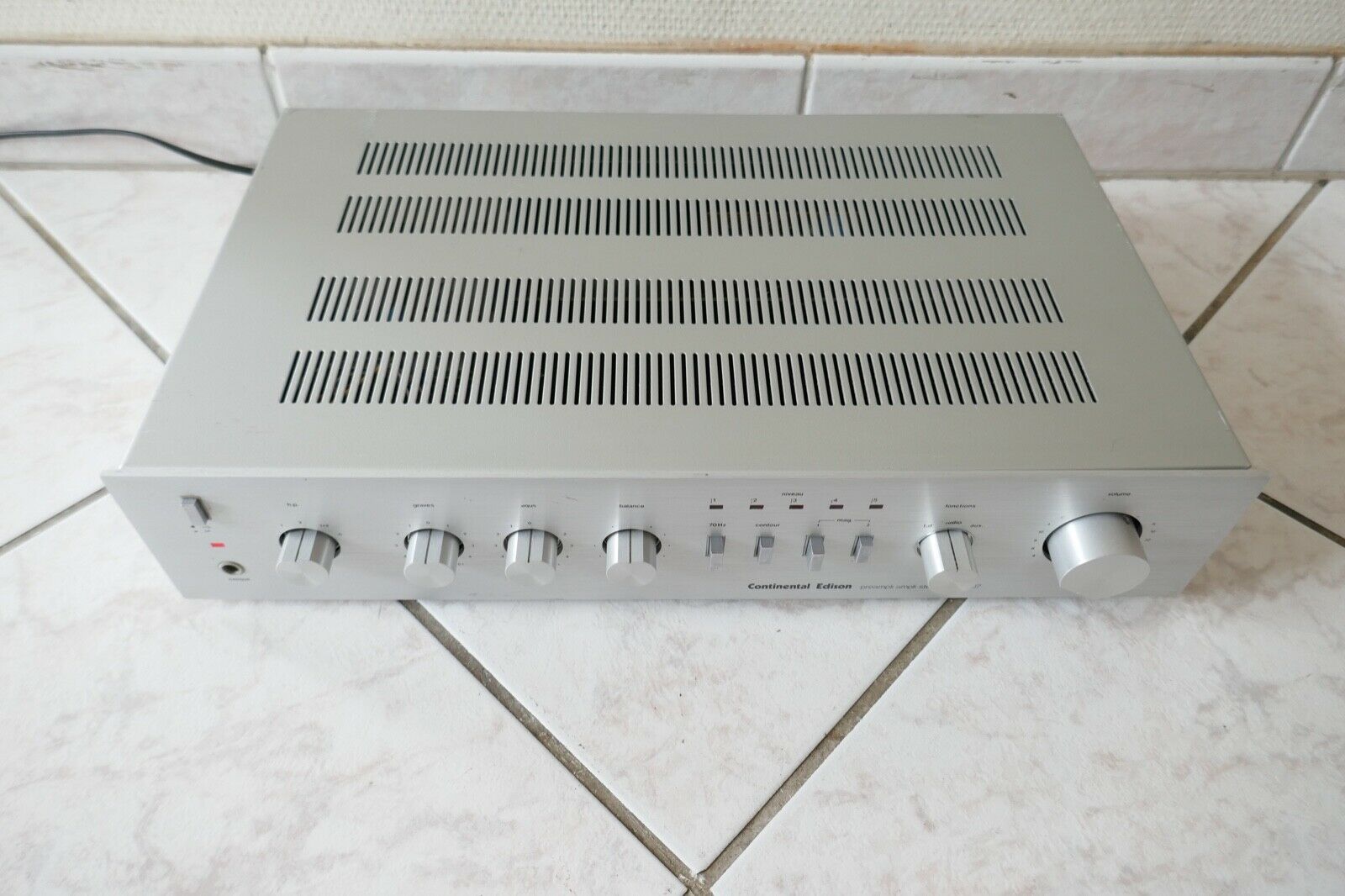 amplificateur amplifier continental edison PA 9207 vintage occasion