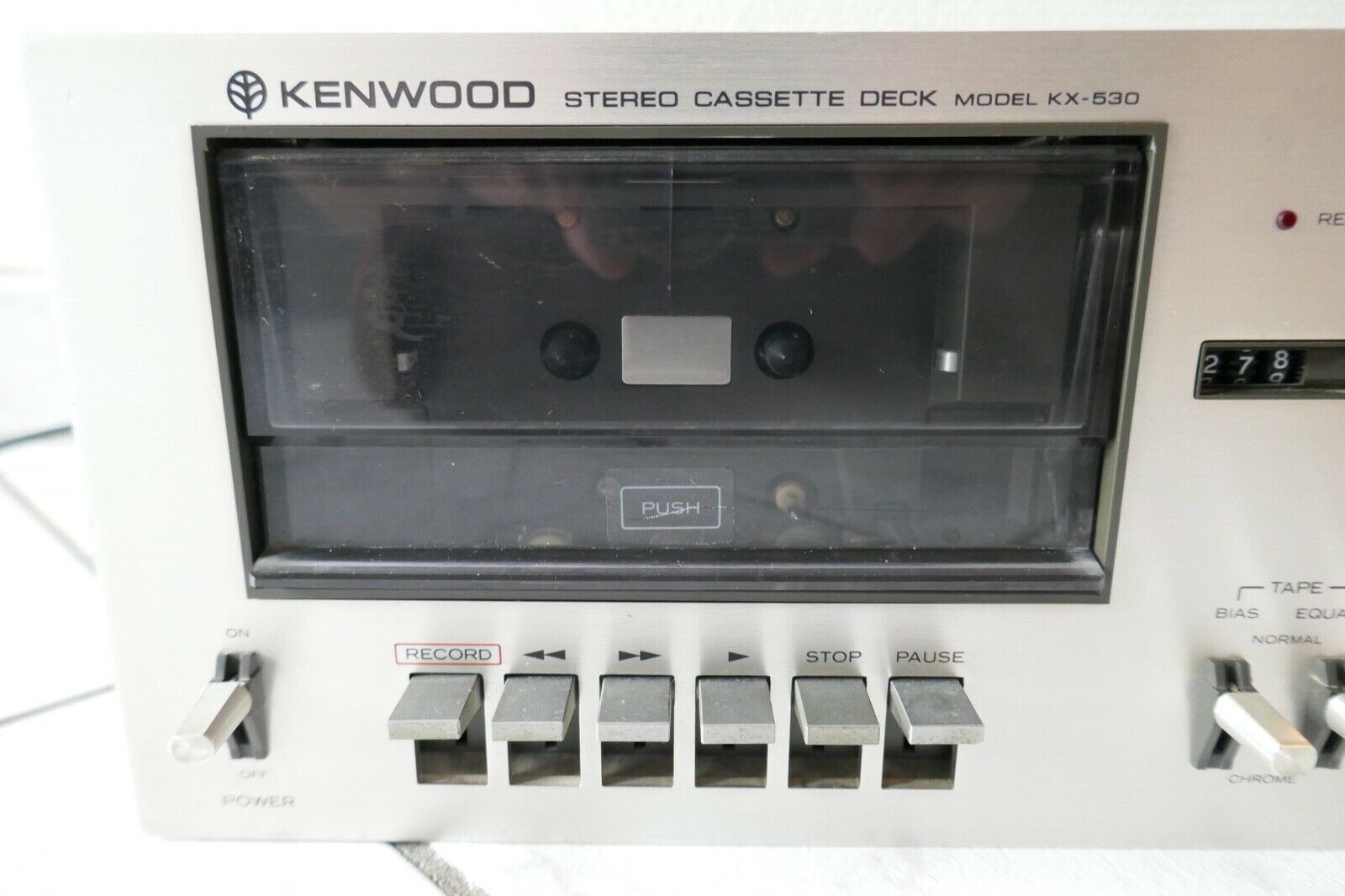 lecteur cassette tape deck kenwood KX-530 vintage occasion