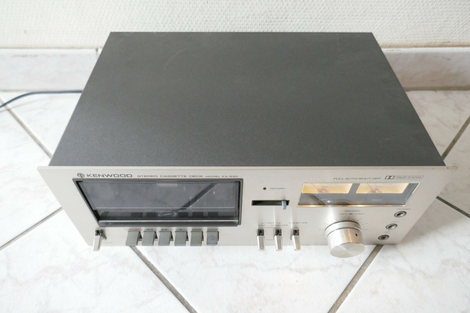 lecteur cassette tape deck kenwood KX-530 vintage occasion