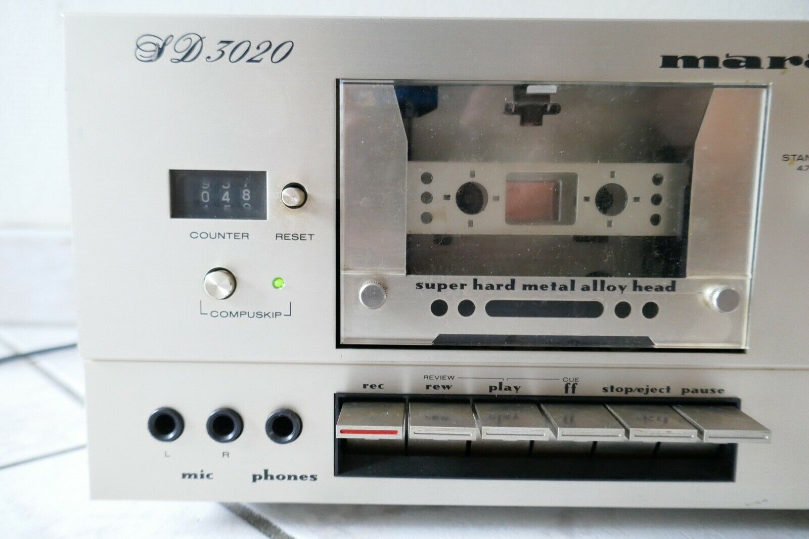 lecteur cassette tape deck marantz SD 3020 vintage occasion