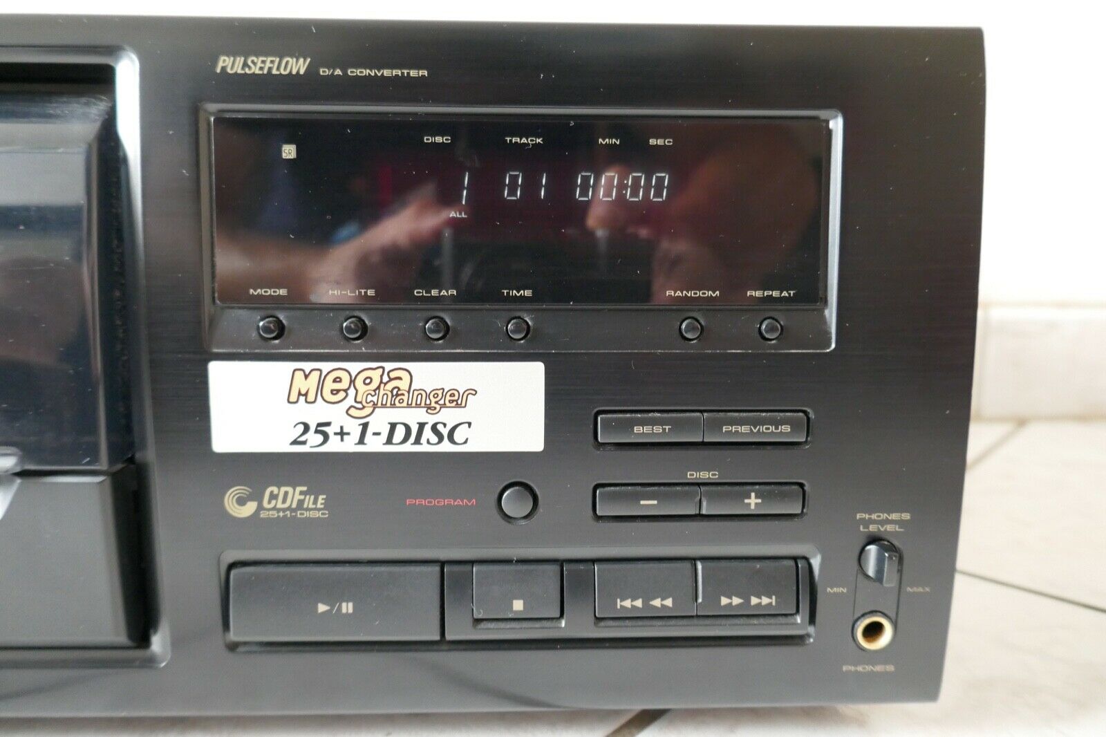 lecteur compact disc player pioneer PD-F705 vintage occasion