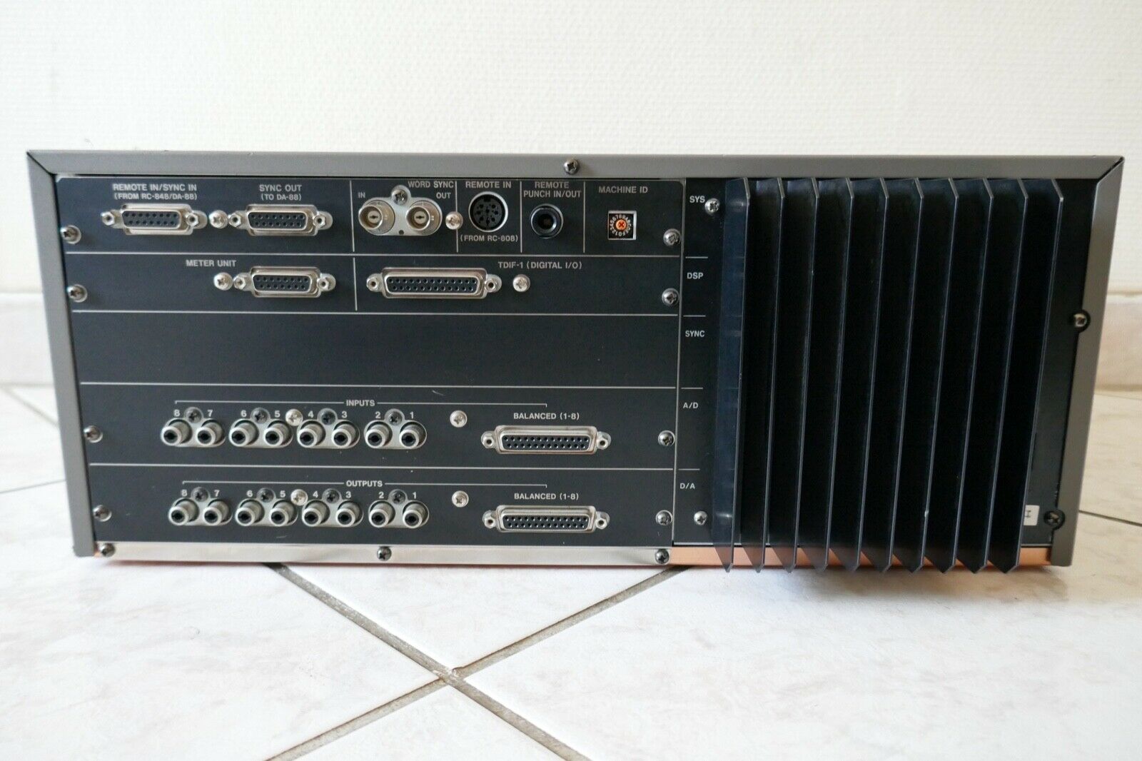 enregistreur recorder vintage tascam da-88