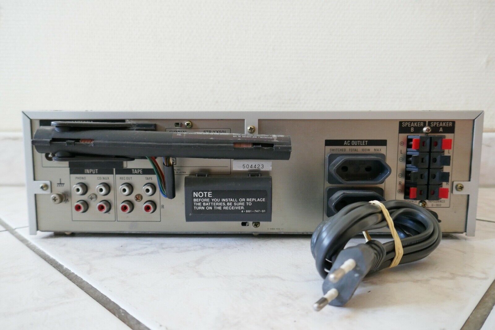 amplificateur amplifier sony STR-YX50L vintage occasion