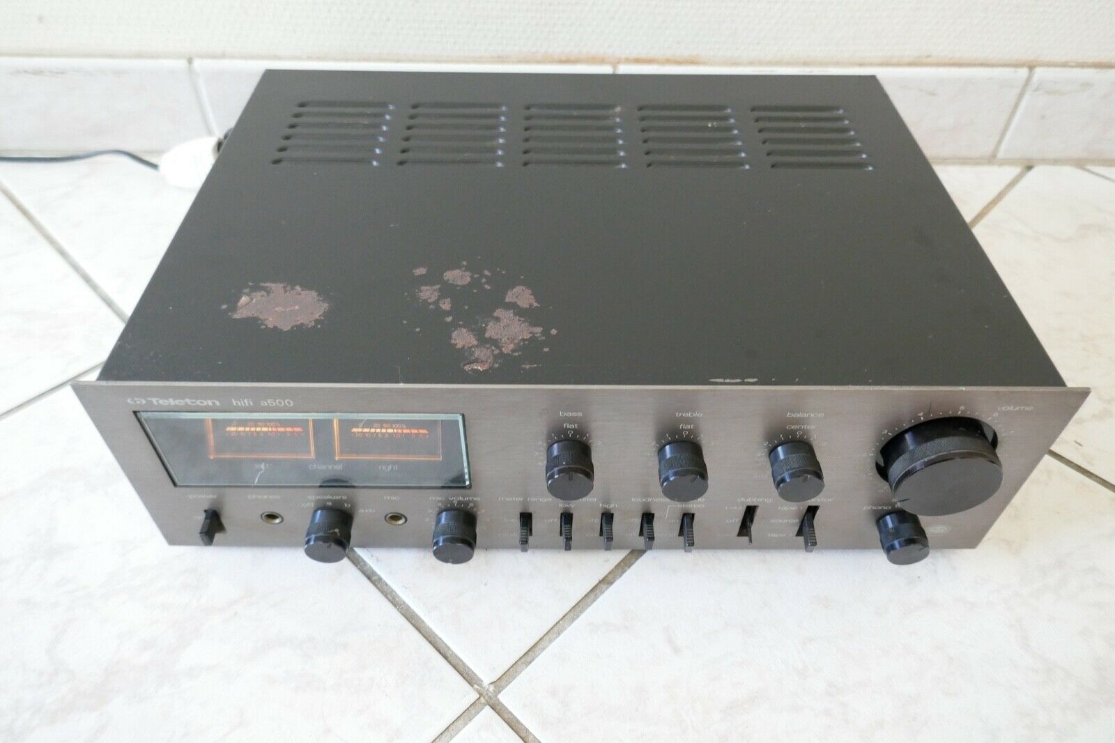 amplificateur amplifier teleton A500 vintage occasion