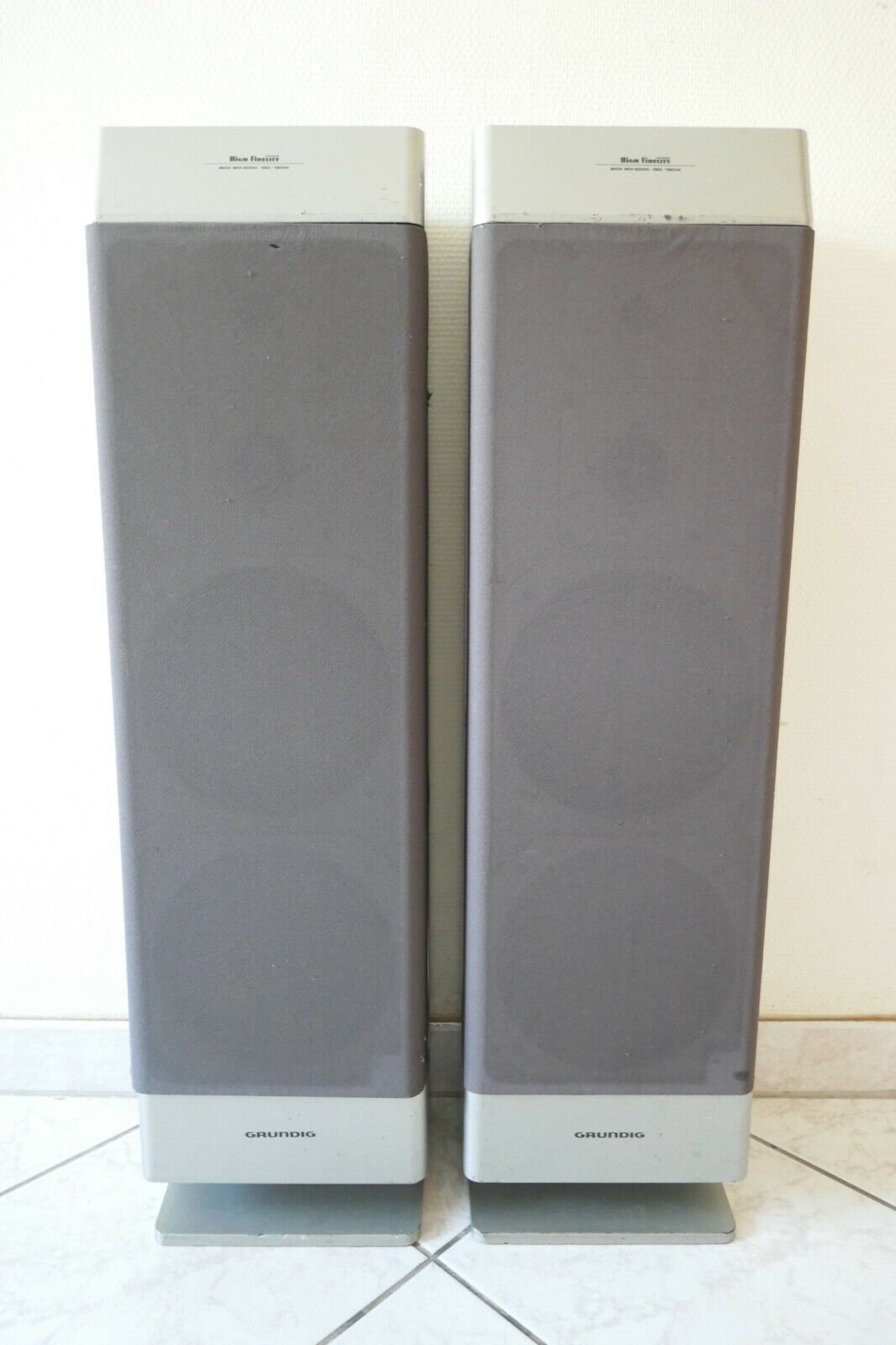 enceintes speakers grunding SM 2000 vintage occasion