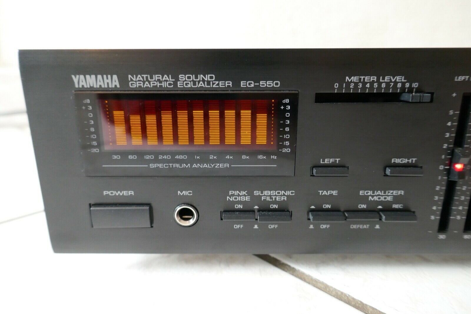 equaliseur equalizer yamaha eq-550 vintage occasion