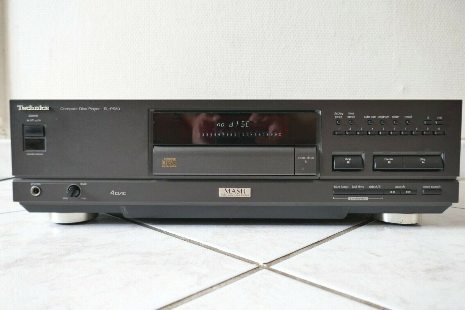 lecteur compact disc player technics SL-PS50 vintage occasion