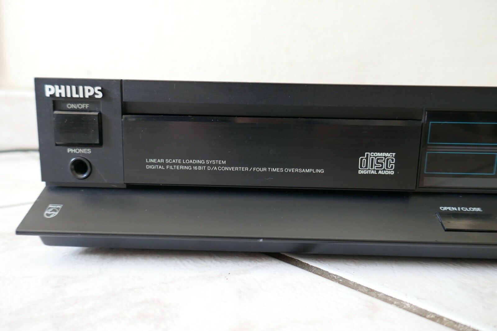 lecteur compact disc player philips CD 471 vintage occasion