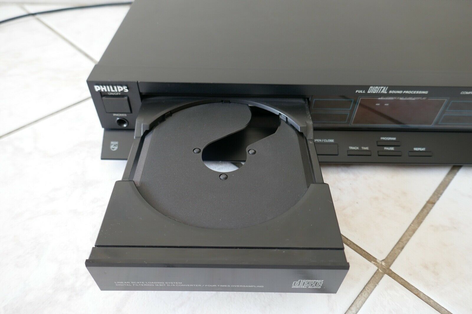 lecteur compact disc player philips CD 471 vintage occasion