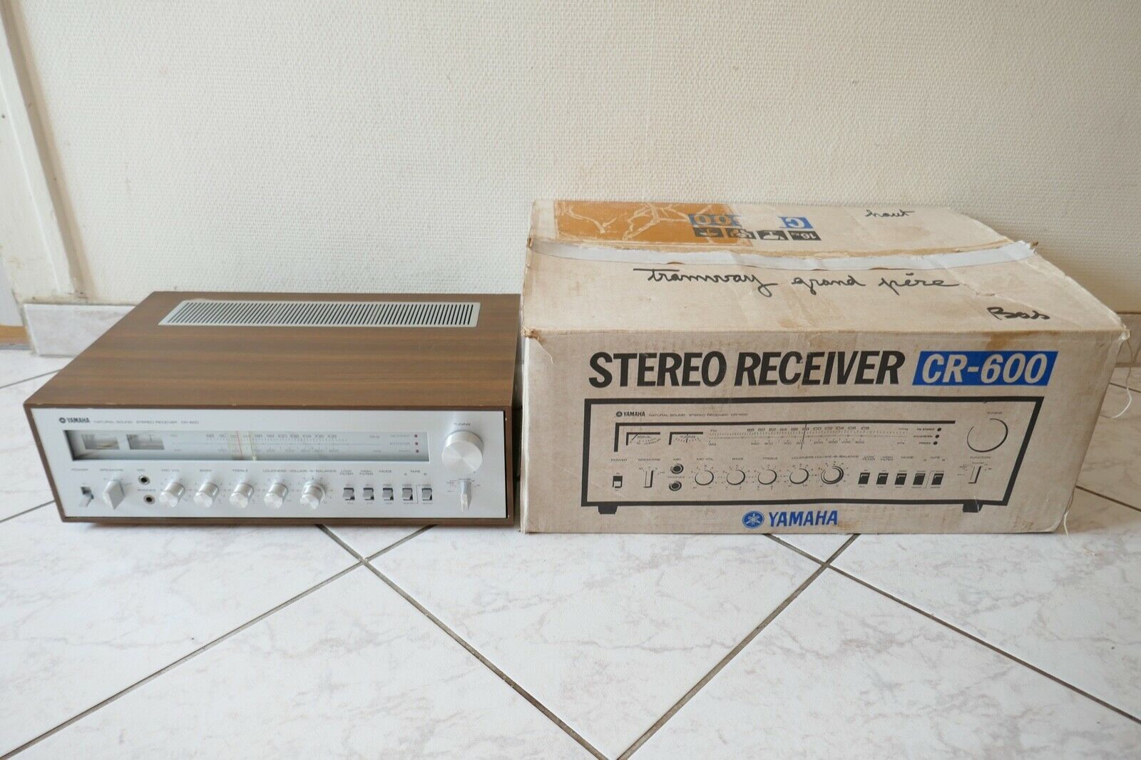 amplificateur amplifier Yamaha cr-600 vintage occasion