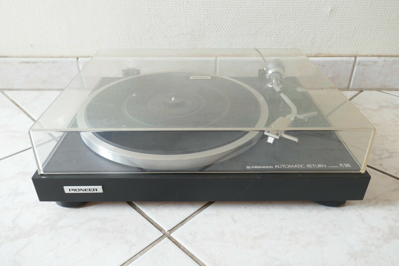 Courroie Plate Pour Platine Vinyle Pioneer PL 282 - Pièce De Rechange Qualité Professionnelle En Caoutchouc