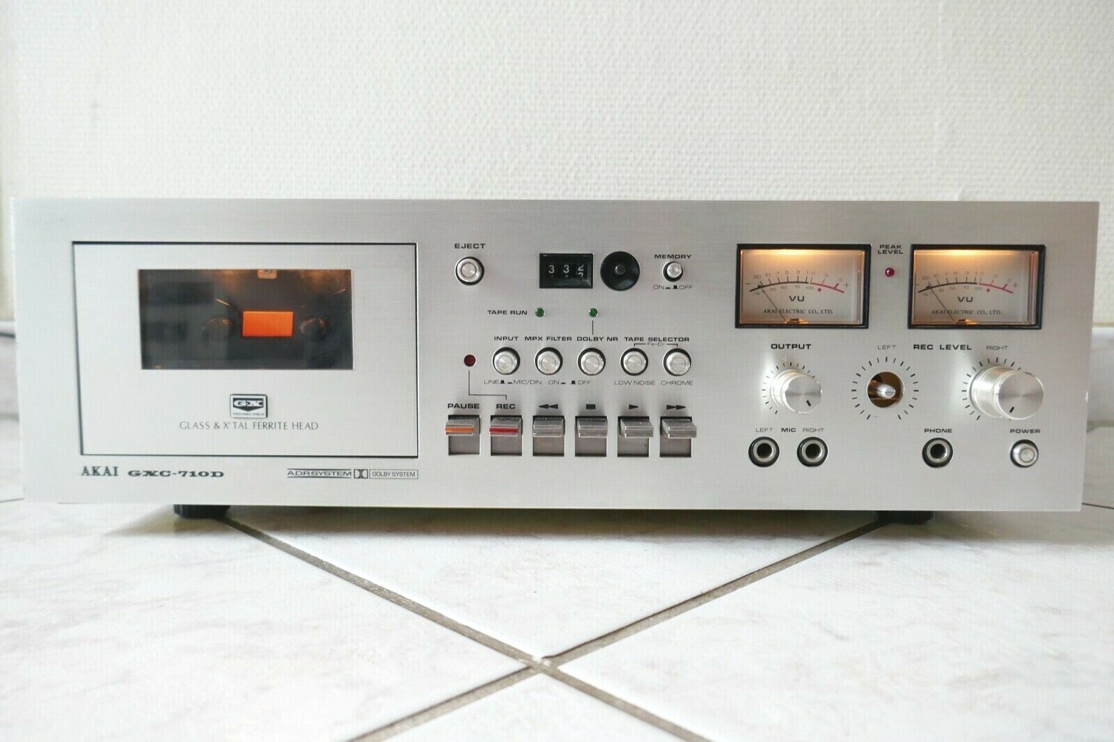 lecteur cassette tape deck akai GXC-710D vintage occasion