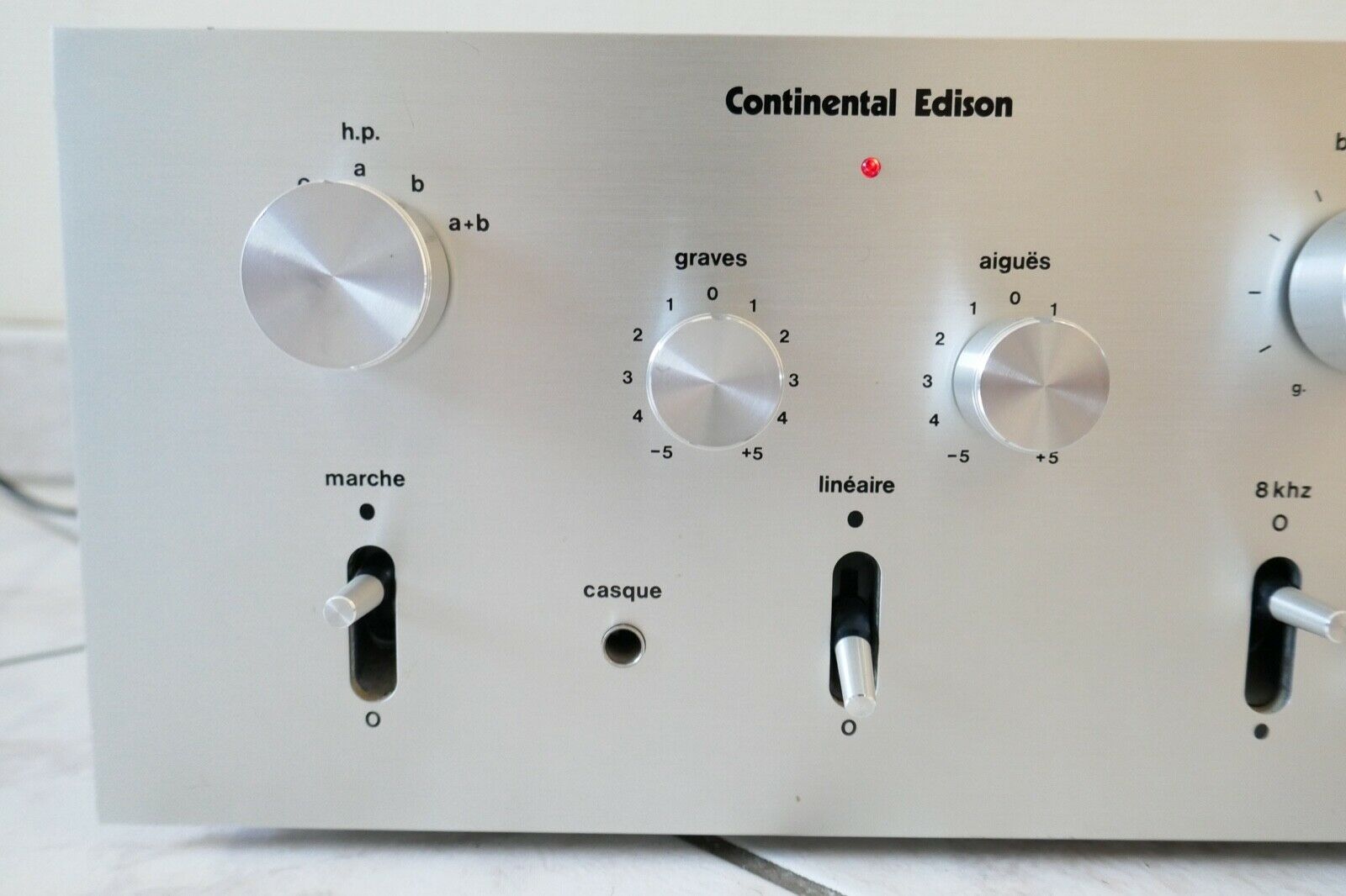 amplificateur amplifier continental edison PA 9718 vintage occasion