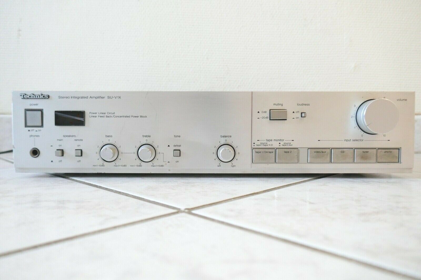 amplificateur amplifier technics SU-V1X vintage occasion