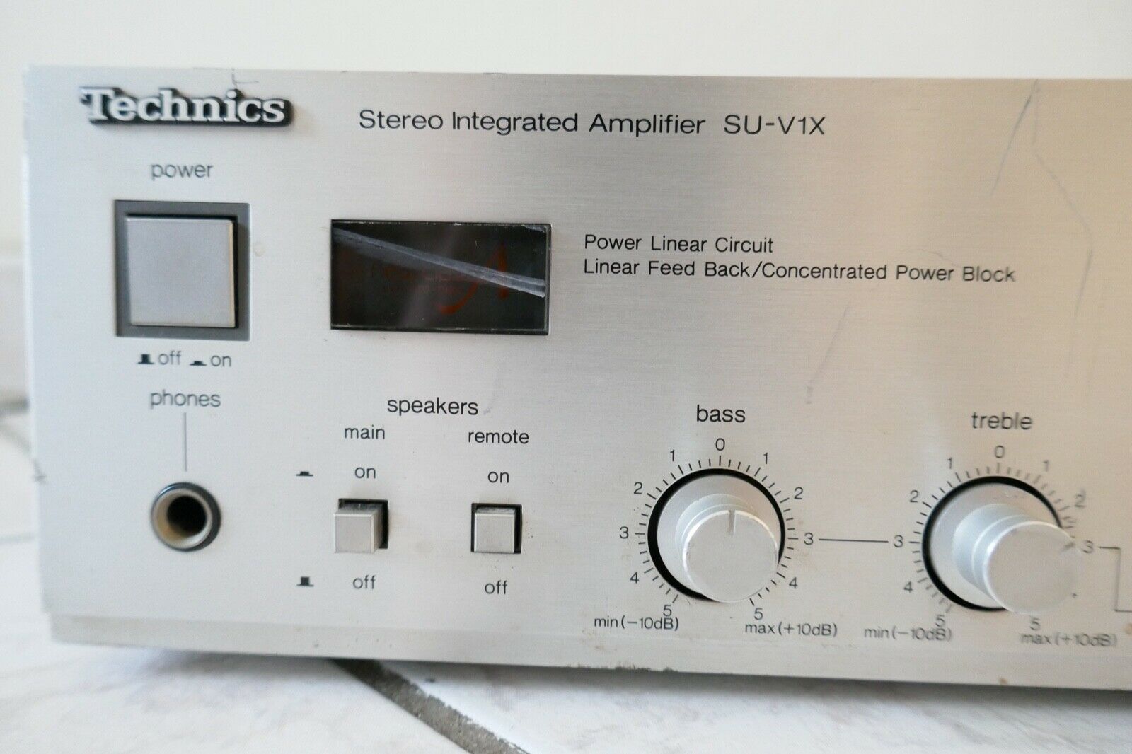 amplificateur amplifier technics SU-V1X vintage occasion