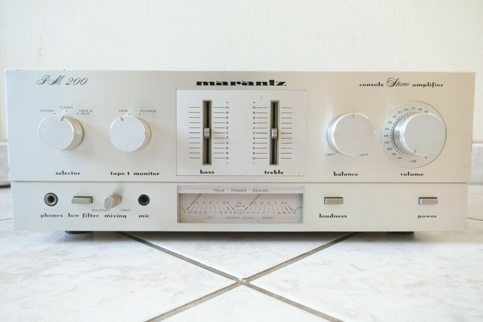 amplificateur amplifier marantz PM 200 vintage occasion