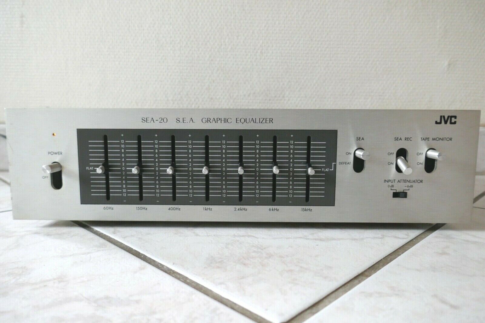 équaliseur equalizer jvc SEA-20 vintage