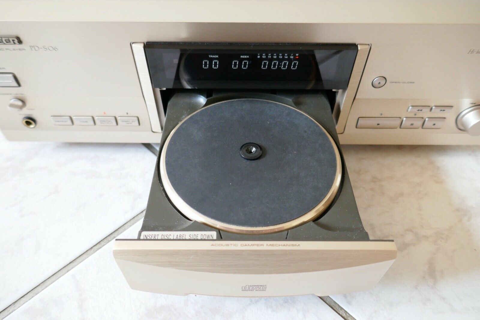 lecteur compact disc player pioneer PD-S06 vintage occasion