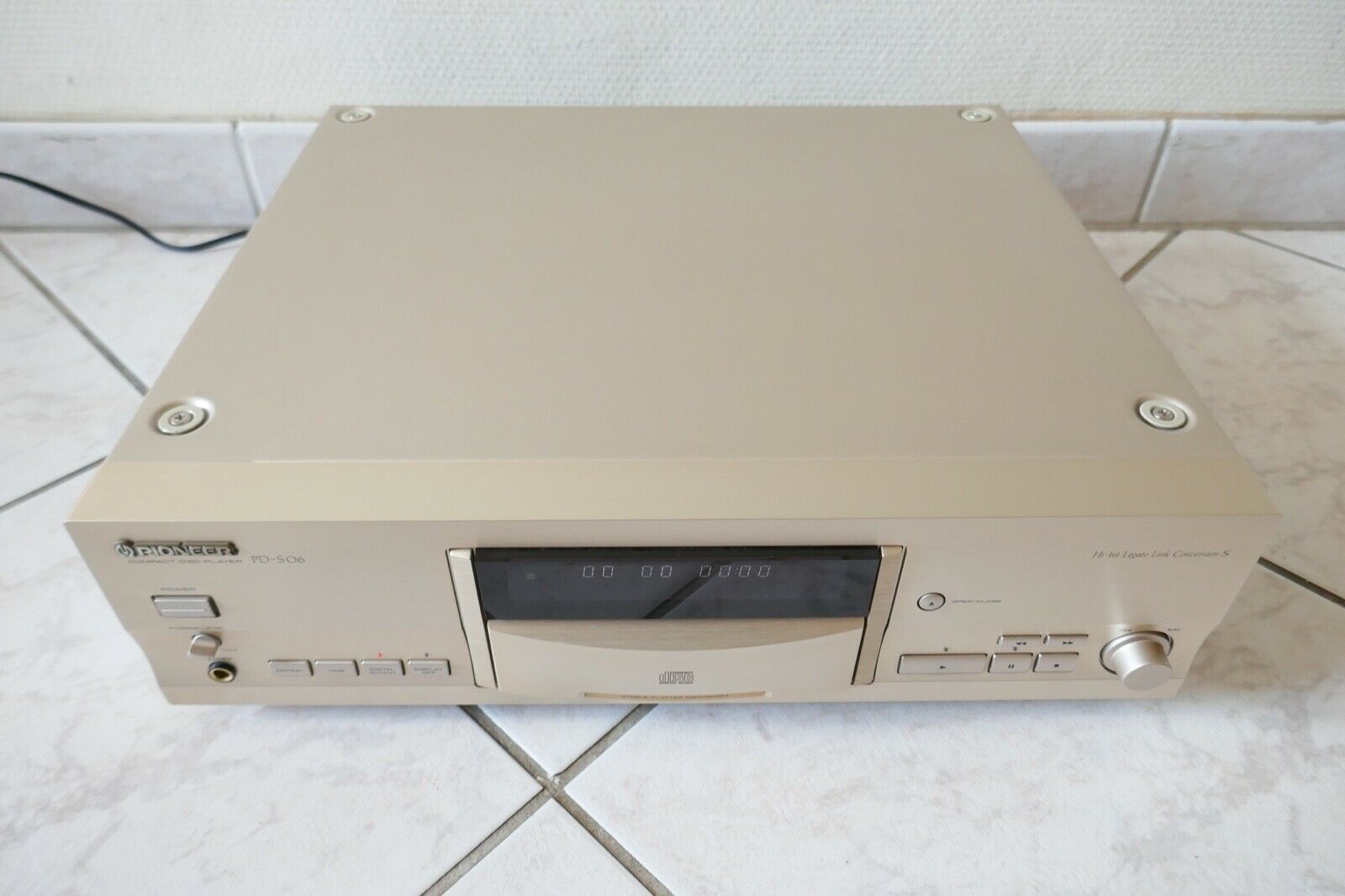 lecteur compact disc player pioneer PD-S06 vintage occasion