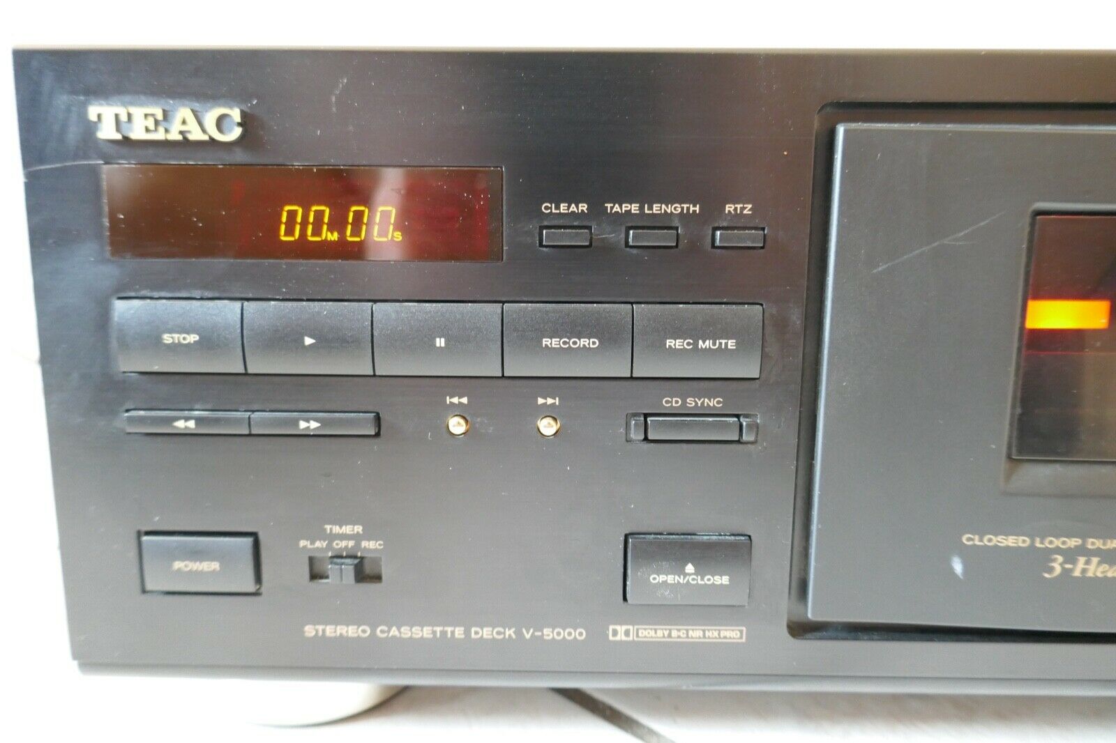 lecteur cassette tape deck TEAC v-5000 vintage occasion