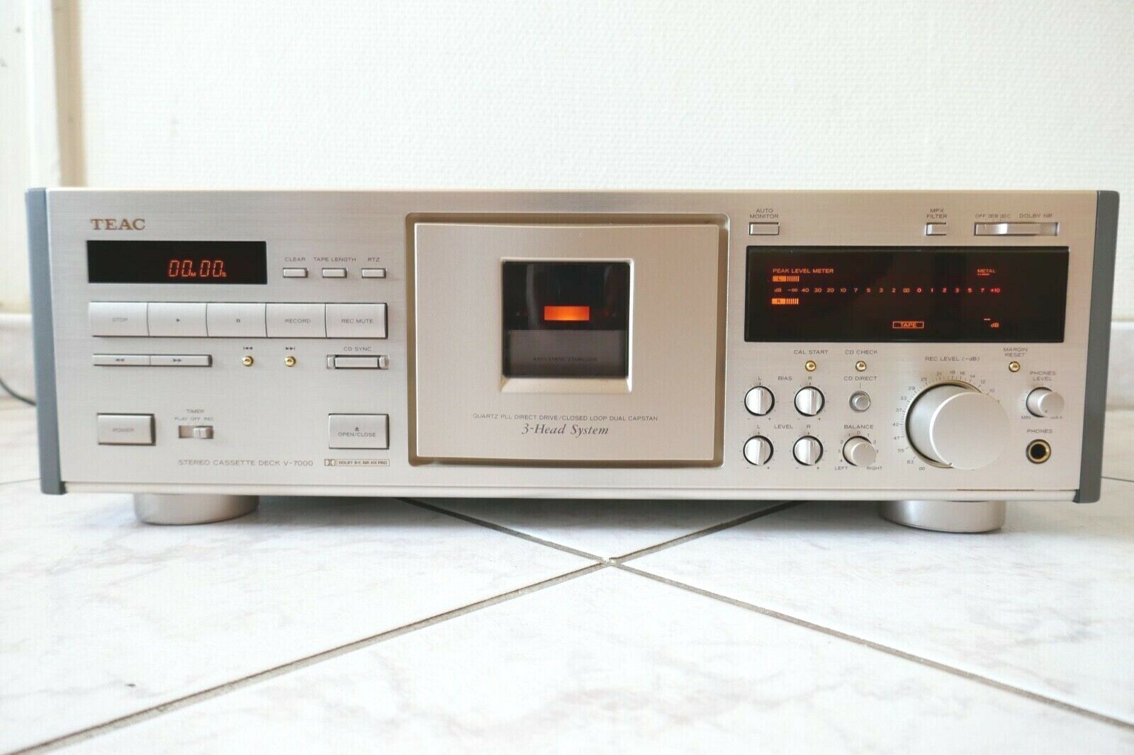 lecteur cassette tape deck TEAC v-7000 vintage occasion