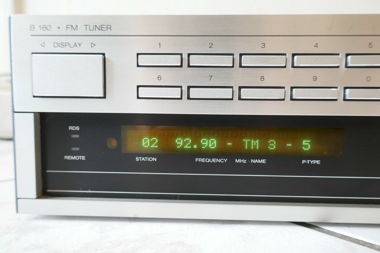 tuner radio revox B 160 vintage occasion