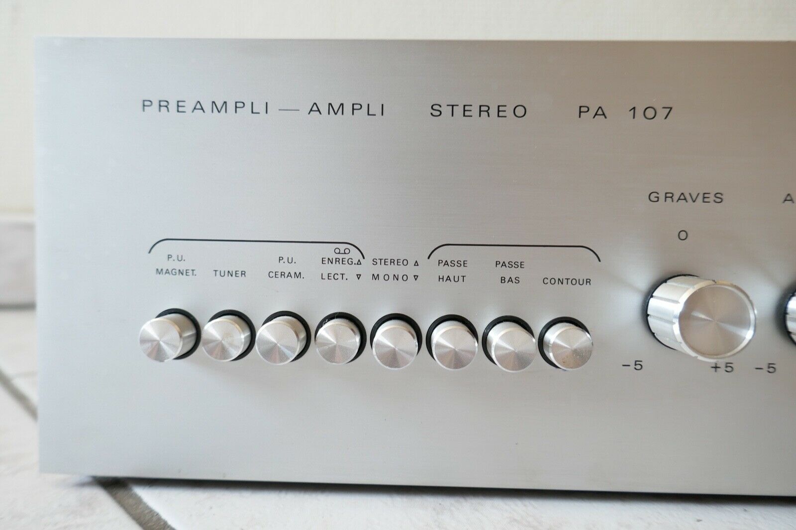 amplificateur amplifier thomson pa 107 vintage occasion