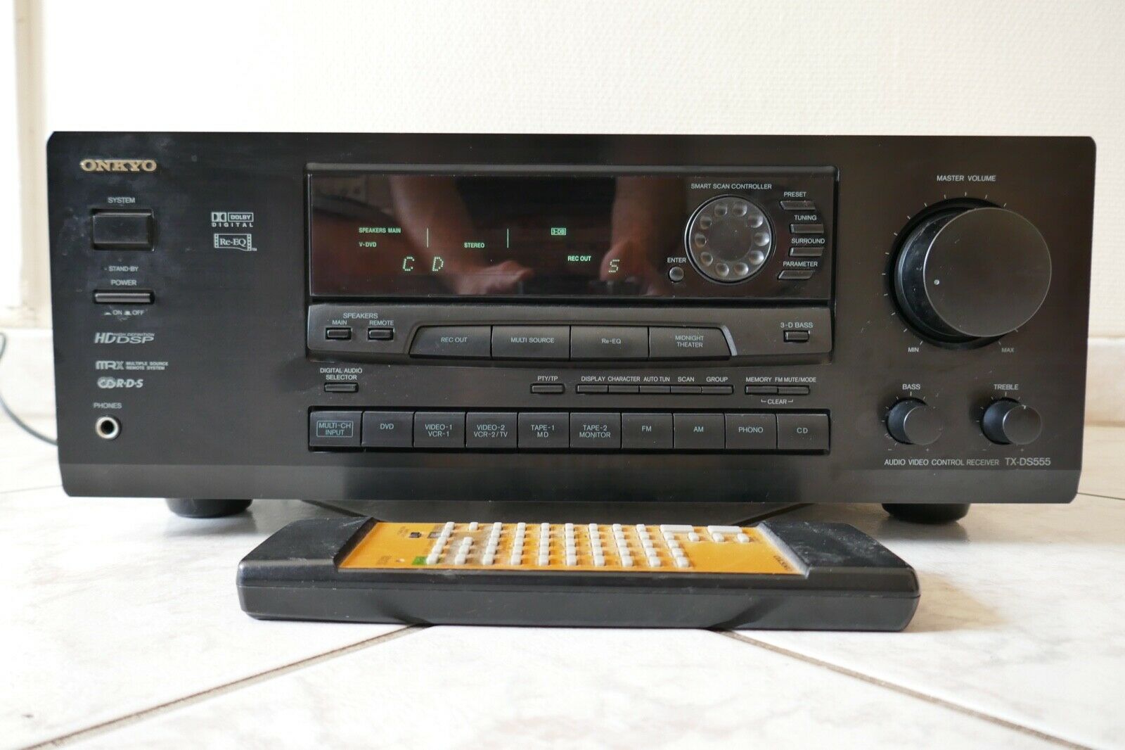amplificateur amplifier onkyo TX-DS555 vintage occasion