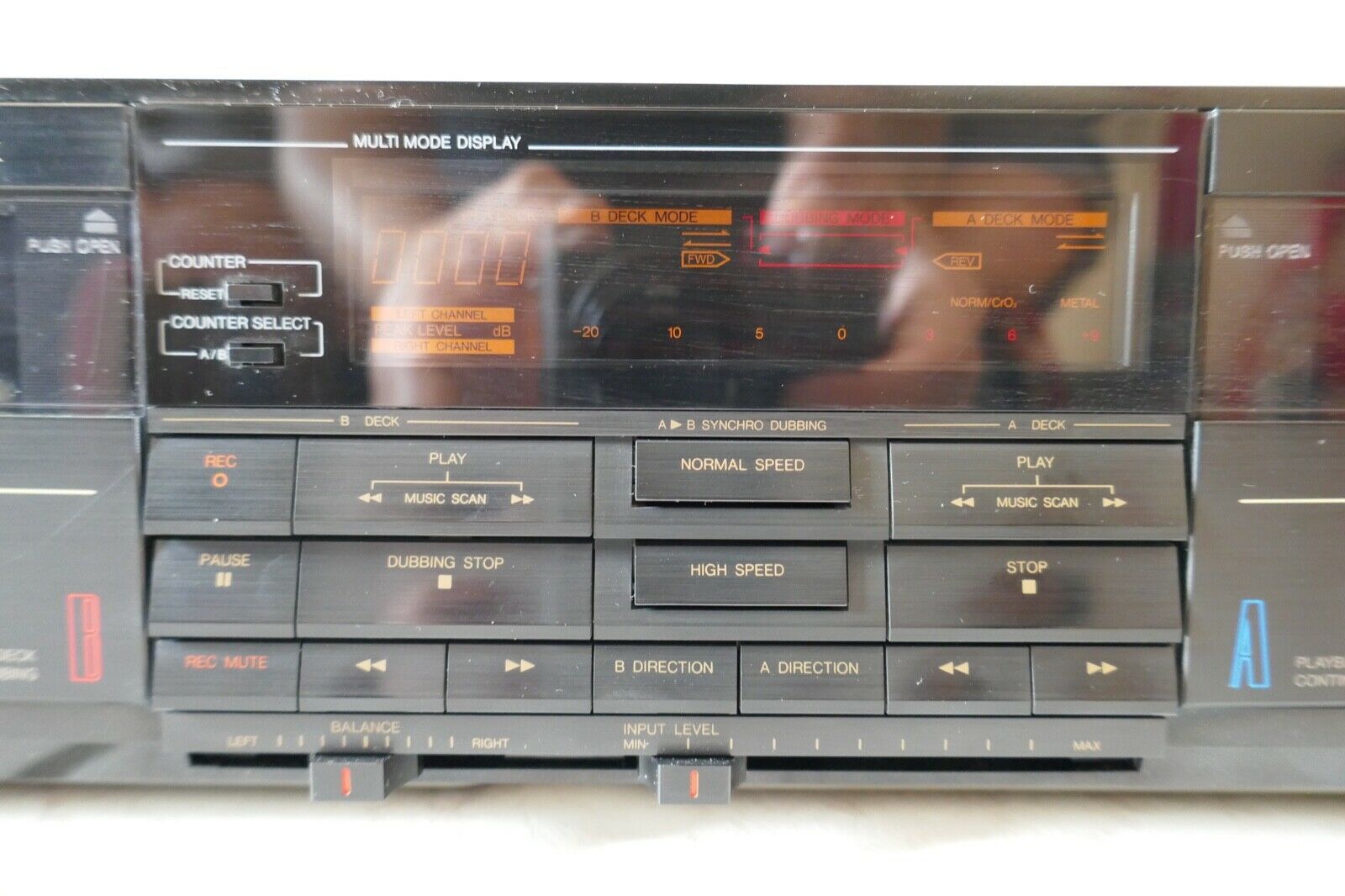 lecteur cassette tape deck JVC TD-W660 vintage occasion