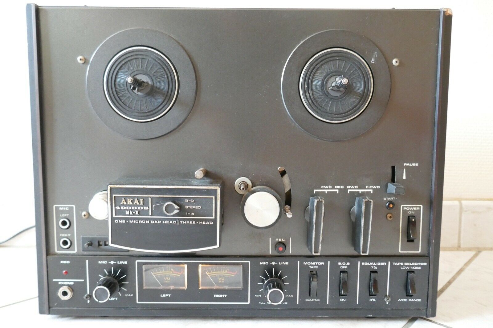 tape recorder magnétophone bande akai 4000DS MK-II vintage occasion