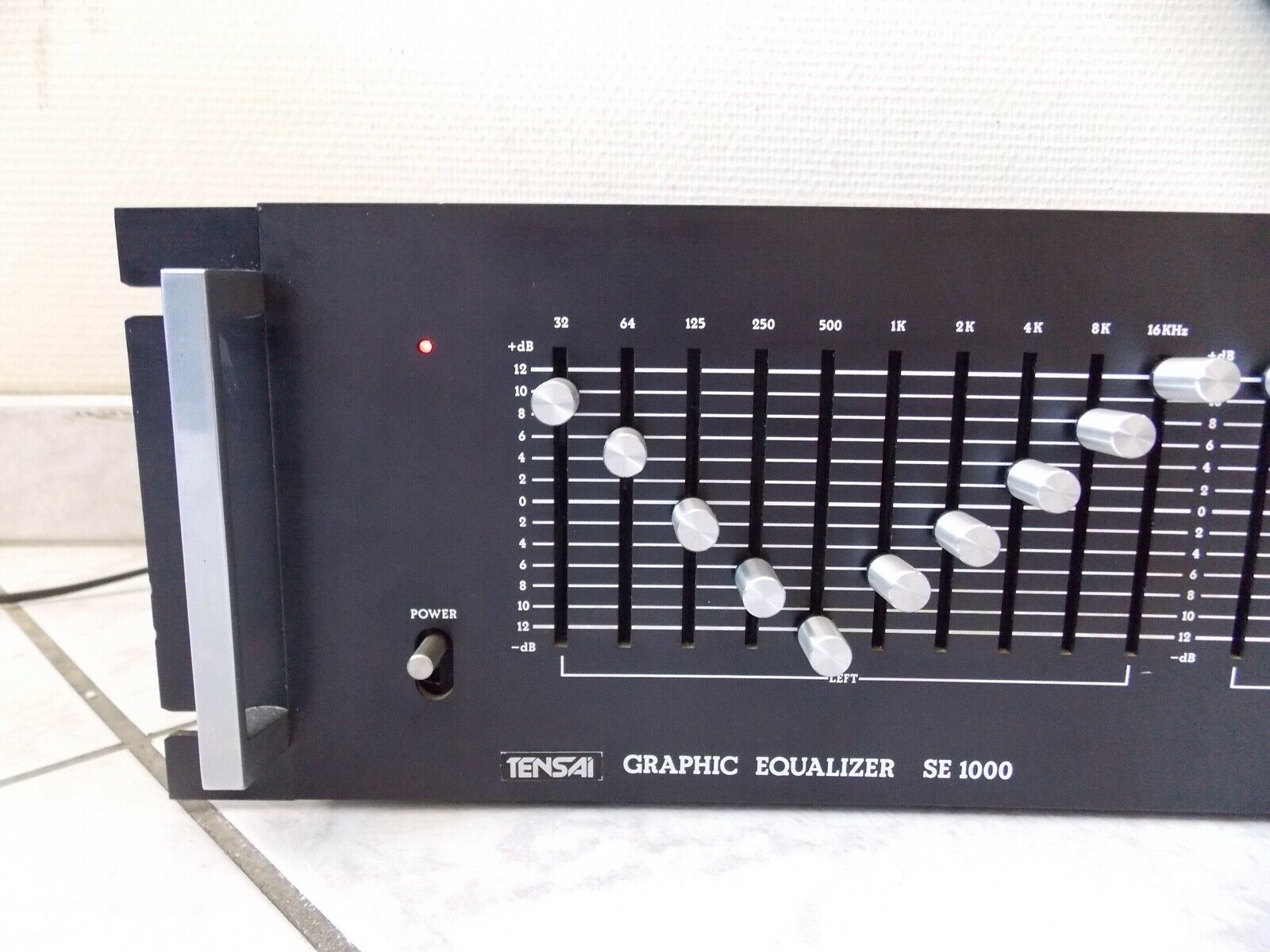 équaliseur equalizer tensai SE 1000 vintage occasion