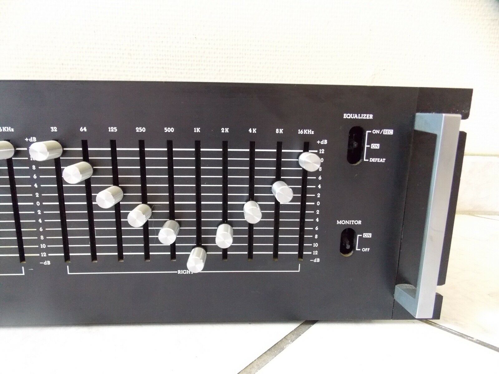 équaliseur equalizer tensai SE 1000 vintage occasion