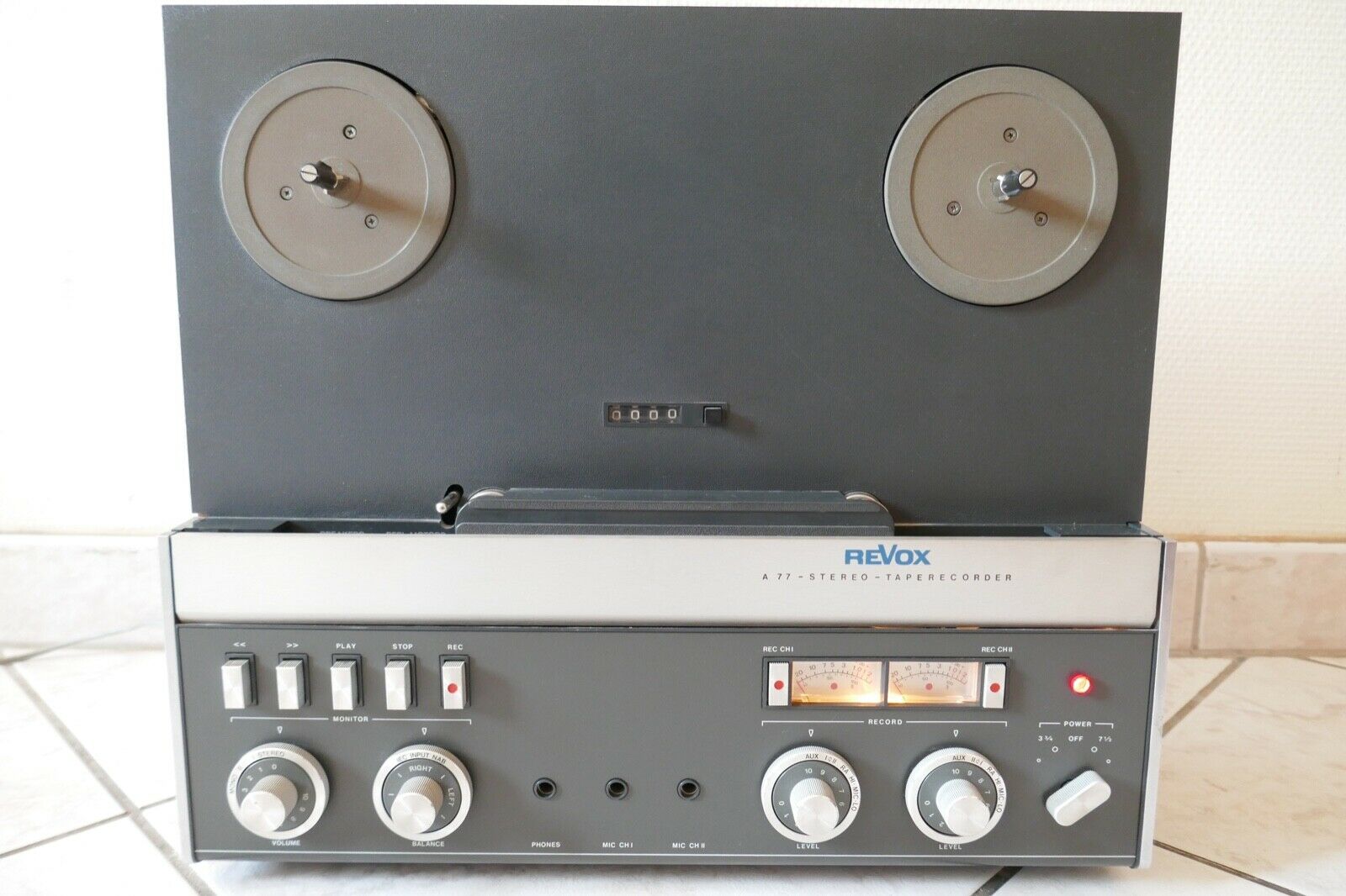 tape recorder magnétophone bande revox a77 vintage occasion