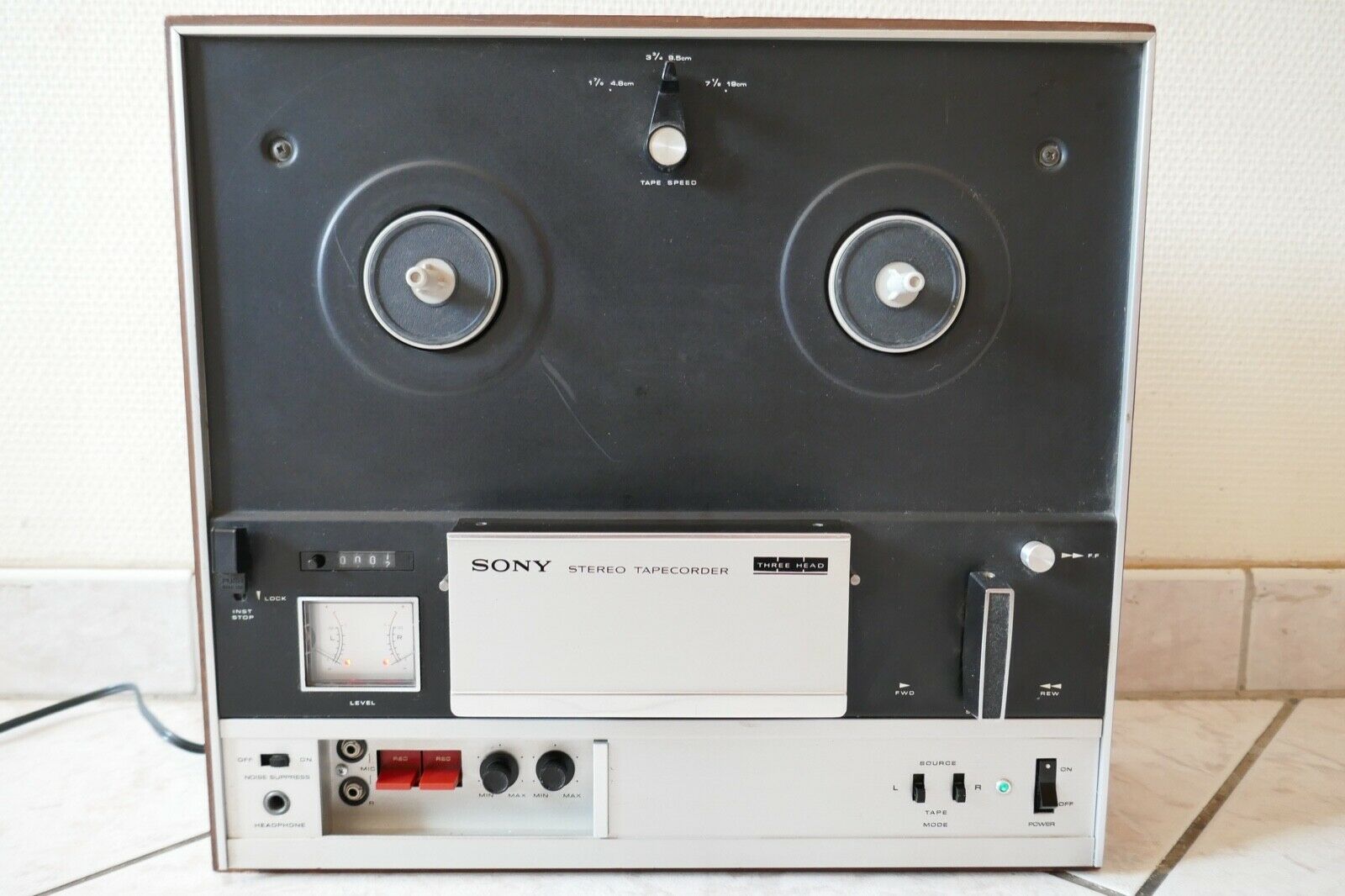 tape recorder magnétophone bande sony TC-355 vintage occasion