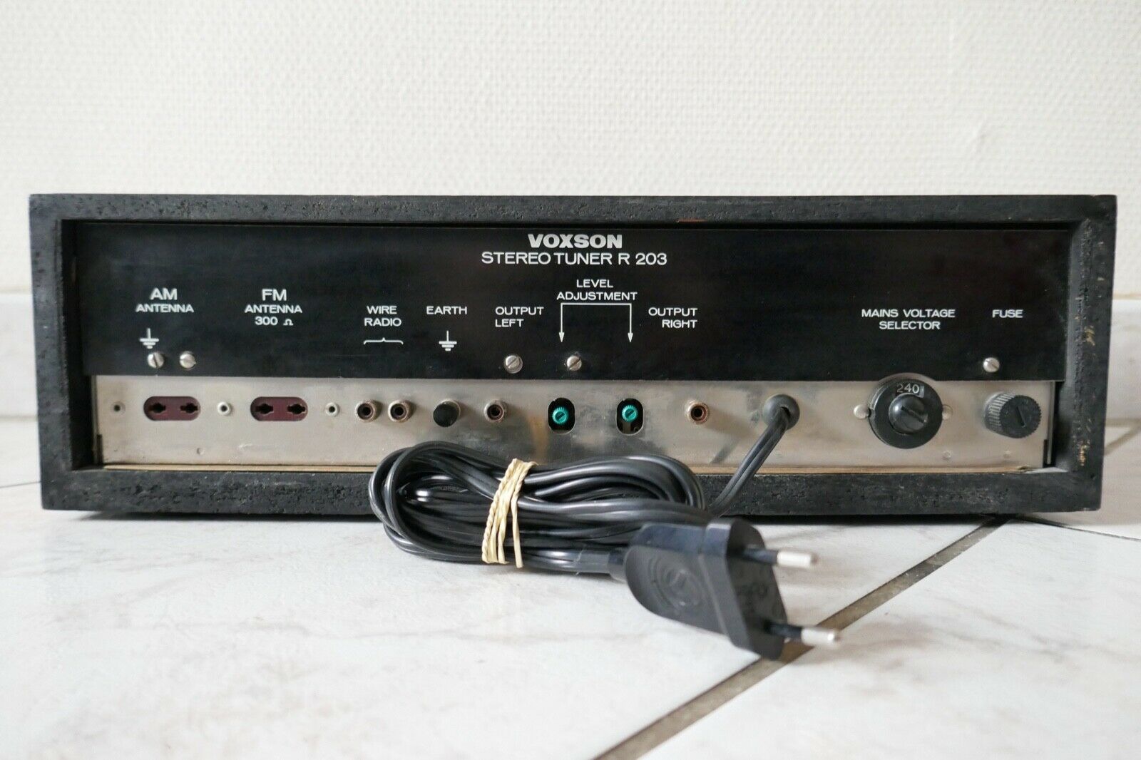 tuner radio voxson r 203 vintage occasion