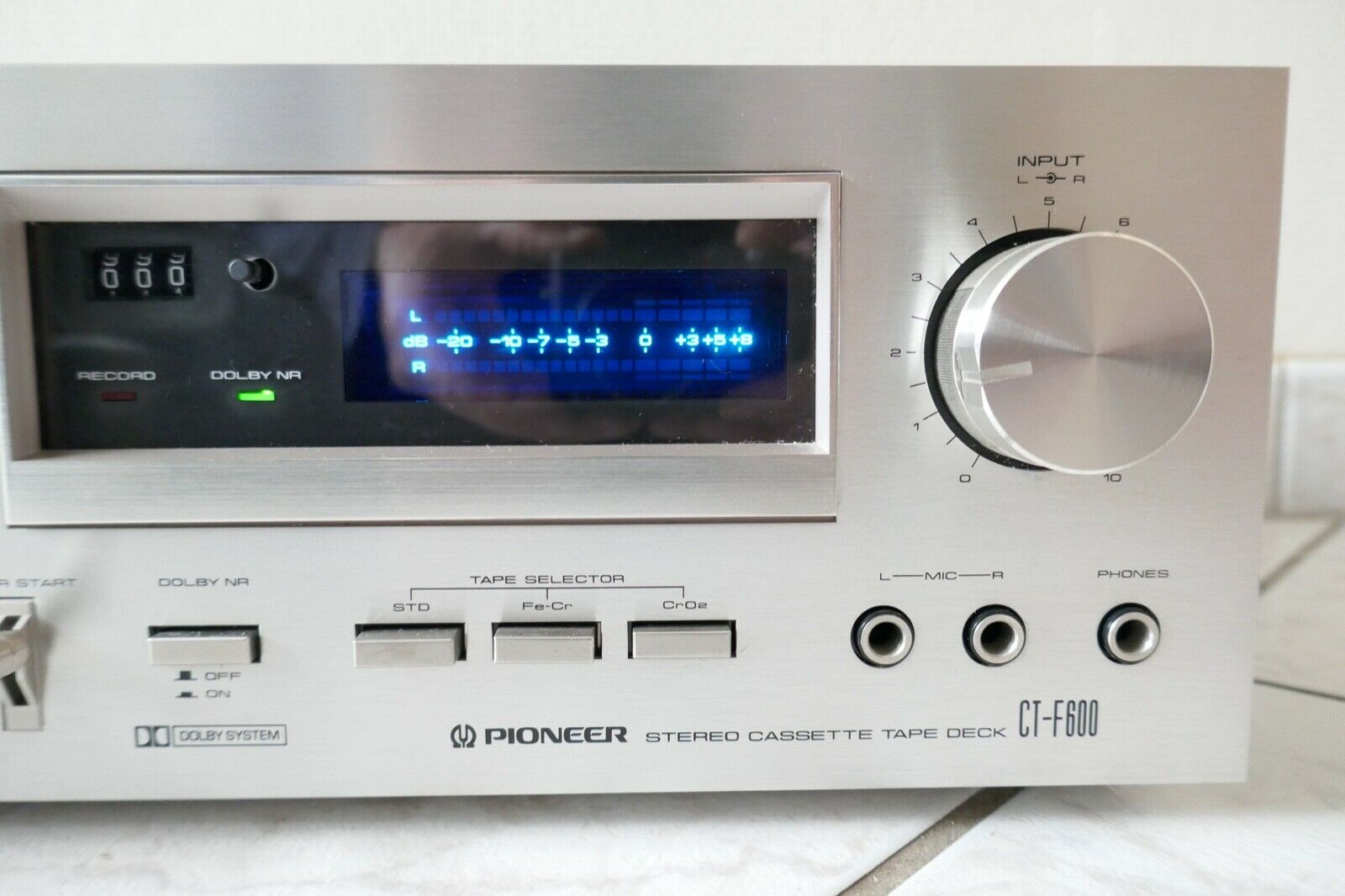lecteur cassette tape pioneer ct-f600 occasion vintage