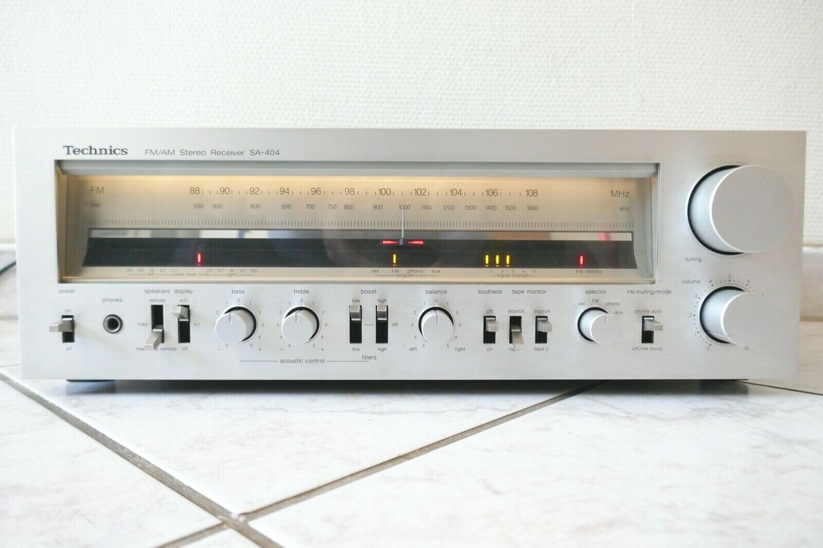 amplificateur amplifier technics sa-404 occasion vintage