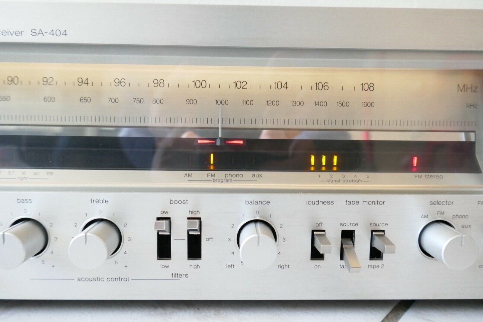 amplificateur amplifier technics sa-404 occasion vintage