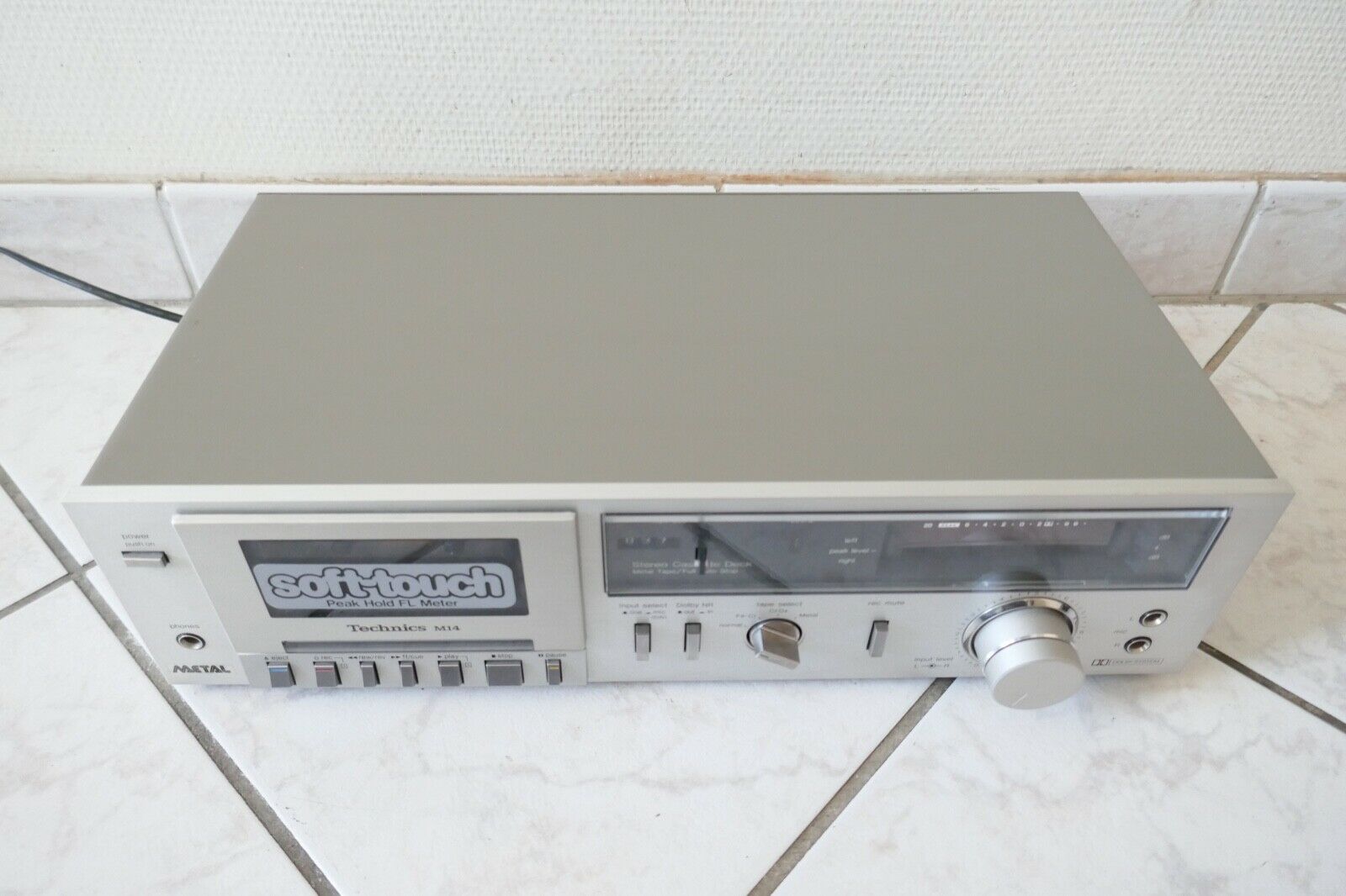 lecteur cassette tape deck technics RS-M14 vintage occasion